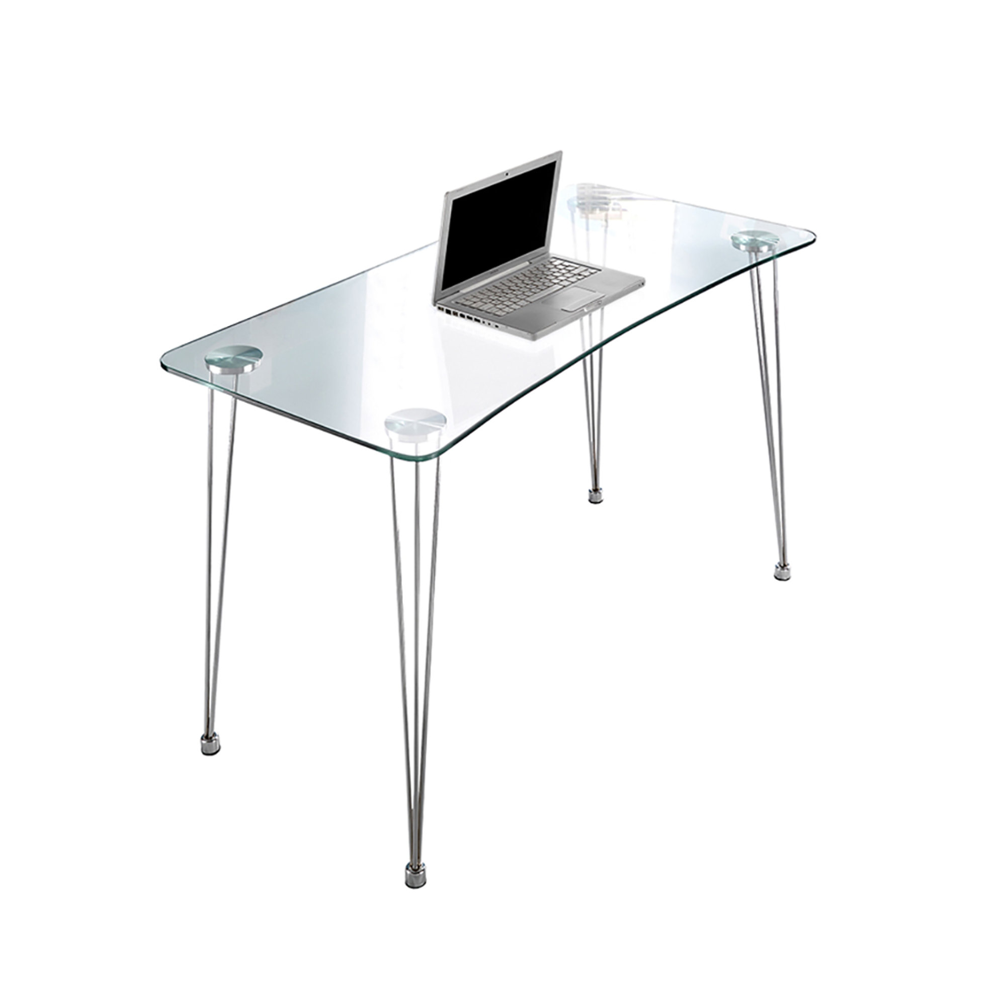 Bureau d'ordinateur N.Y., transparent Tomasucci vista0