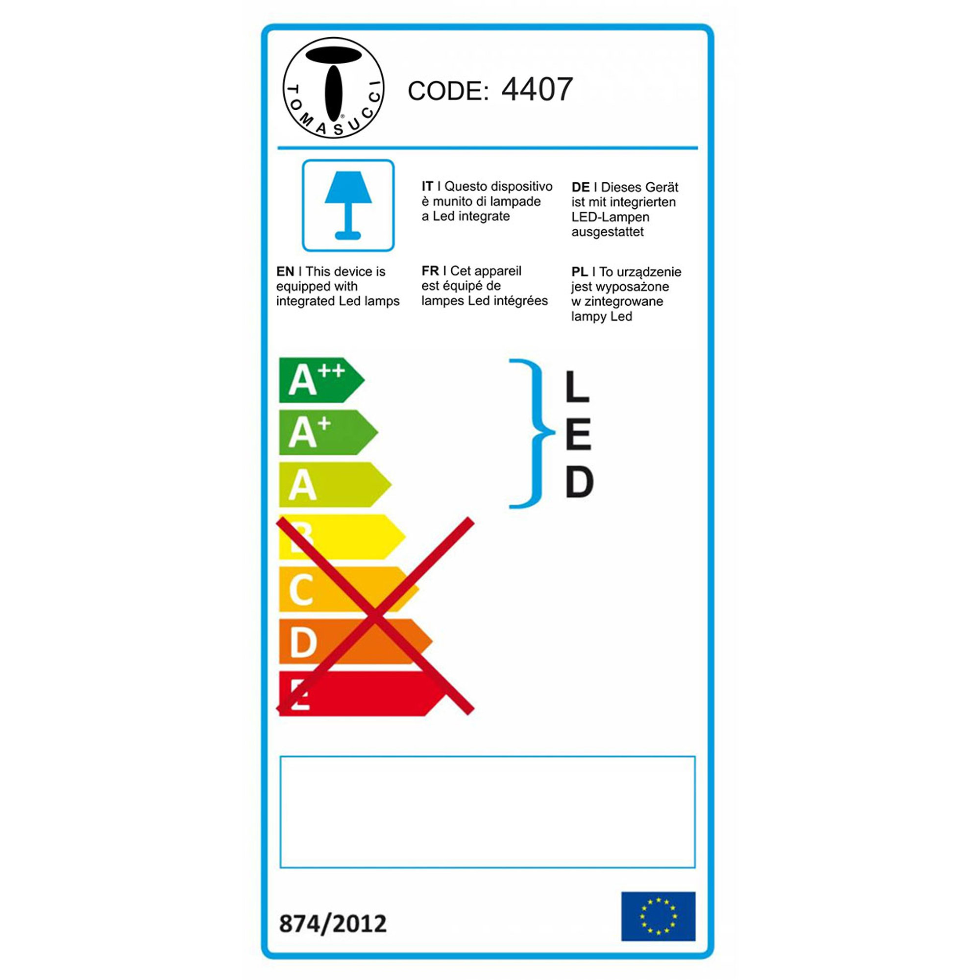 Lampadario Three Ring, nero opaco/bianco opaco Tomasucci vista7