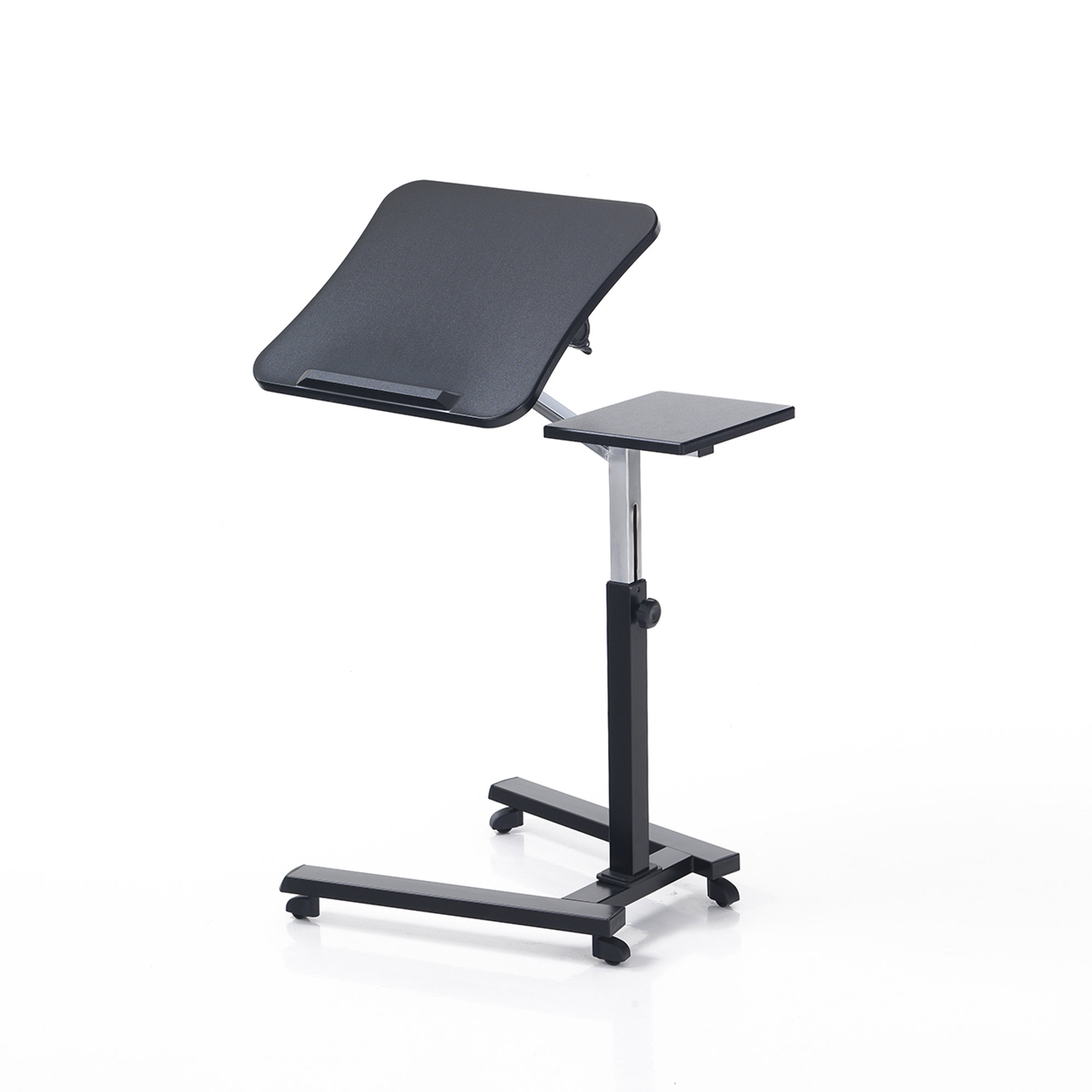 Notebook-/Tablet-Wagen Holy, matt schwarz Tomasucci special price vista4
