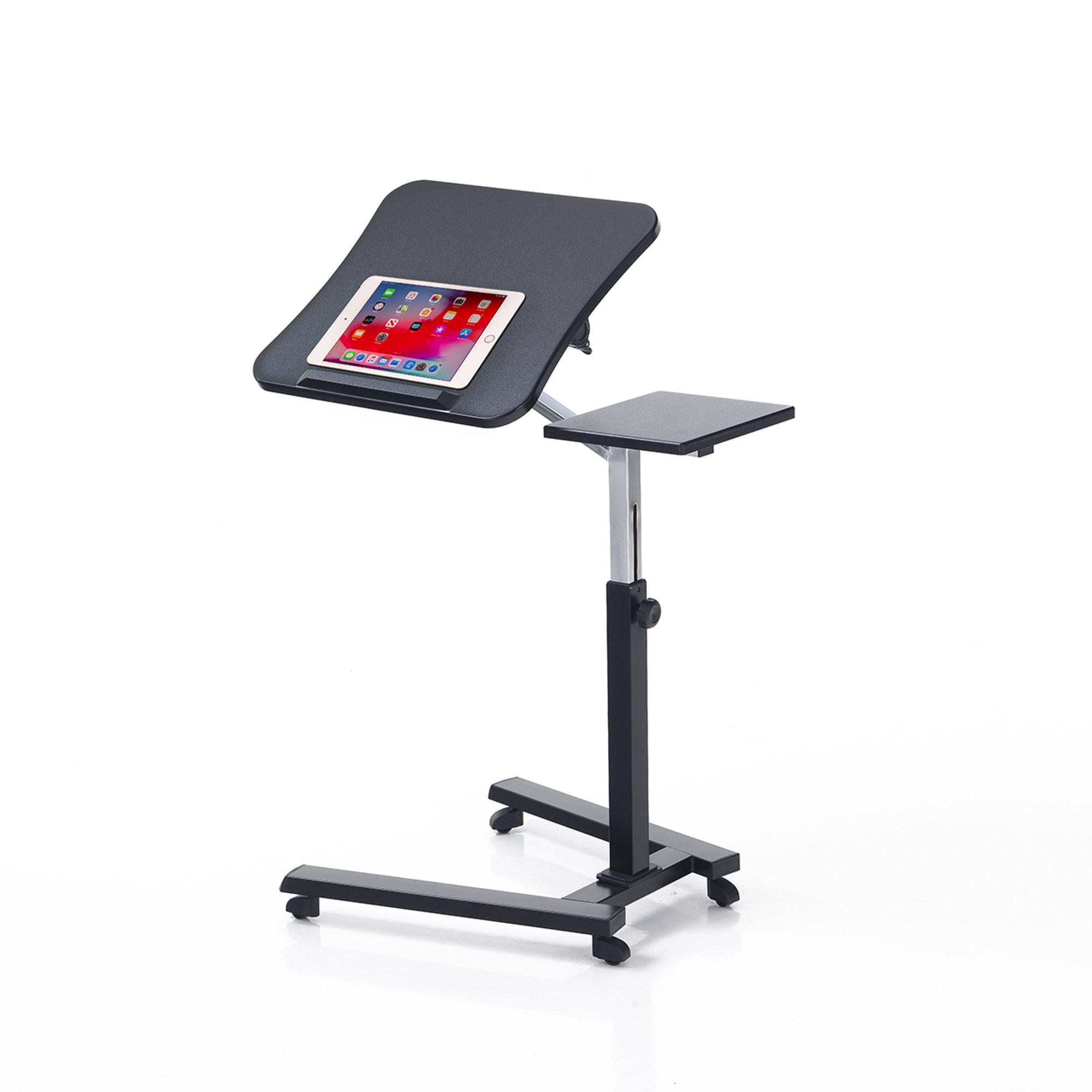 Notebook-/Tablet-Wagen Holy, matt schwarz Tomasucci special price vista5