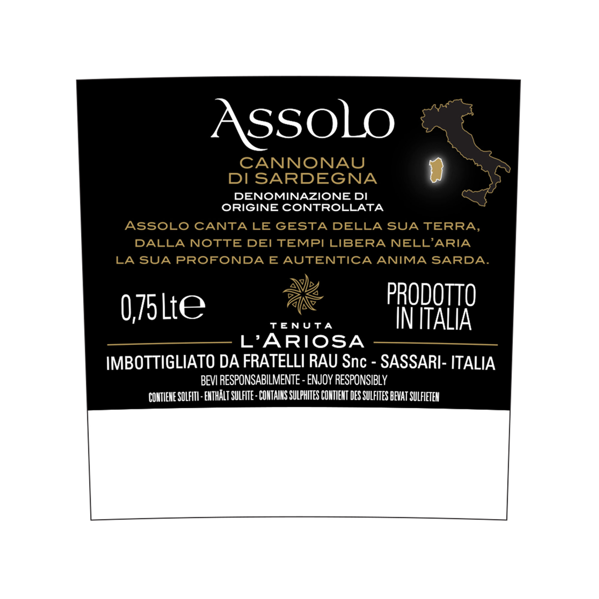 3 bottiglie miste 0,75 cl: Pedrastella, Sass'Antico, Assolo Tenuta l'Ariosa vista6