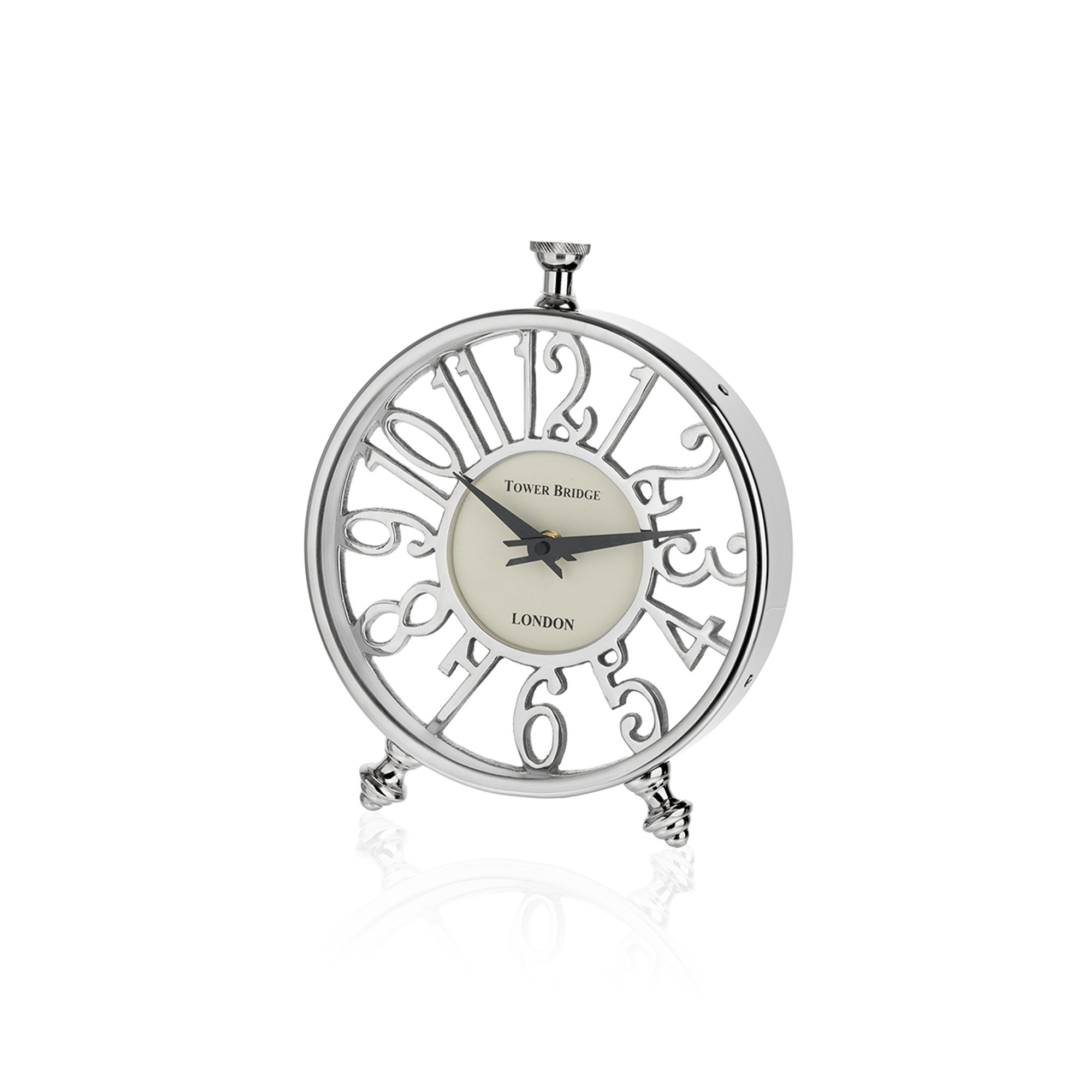 Orologio da tavolo Hadvin, argento Braid vista0