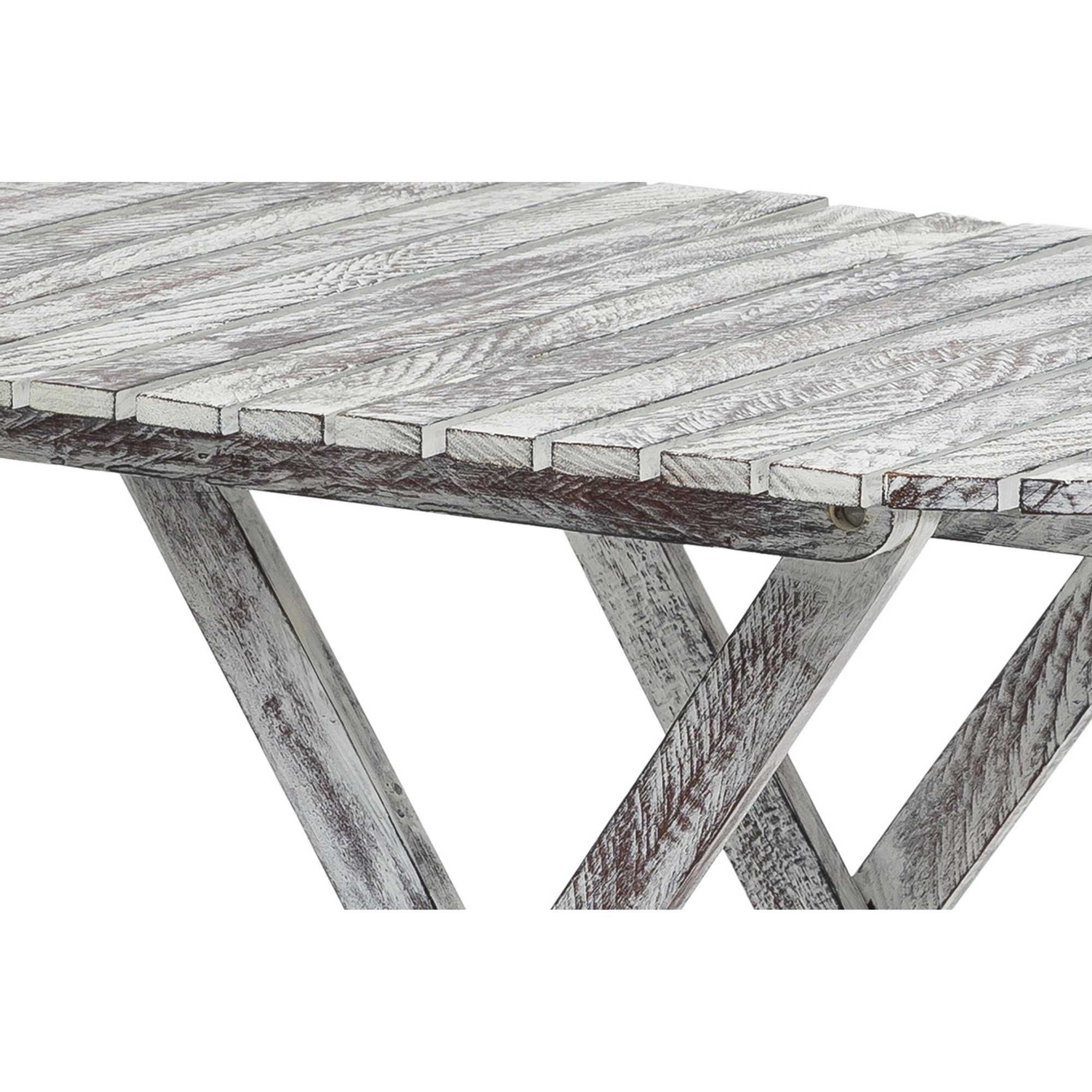 table basse pliante en forme de poisson en bois Black&White vista1