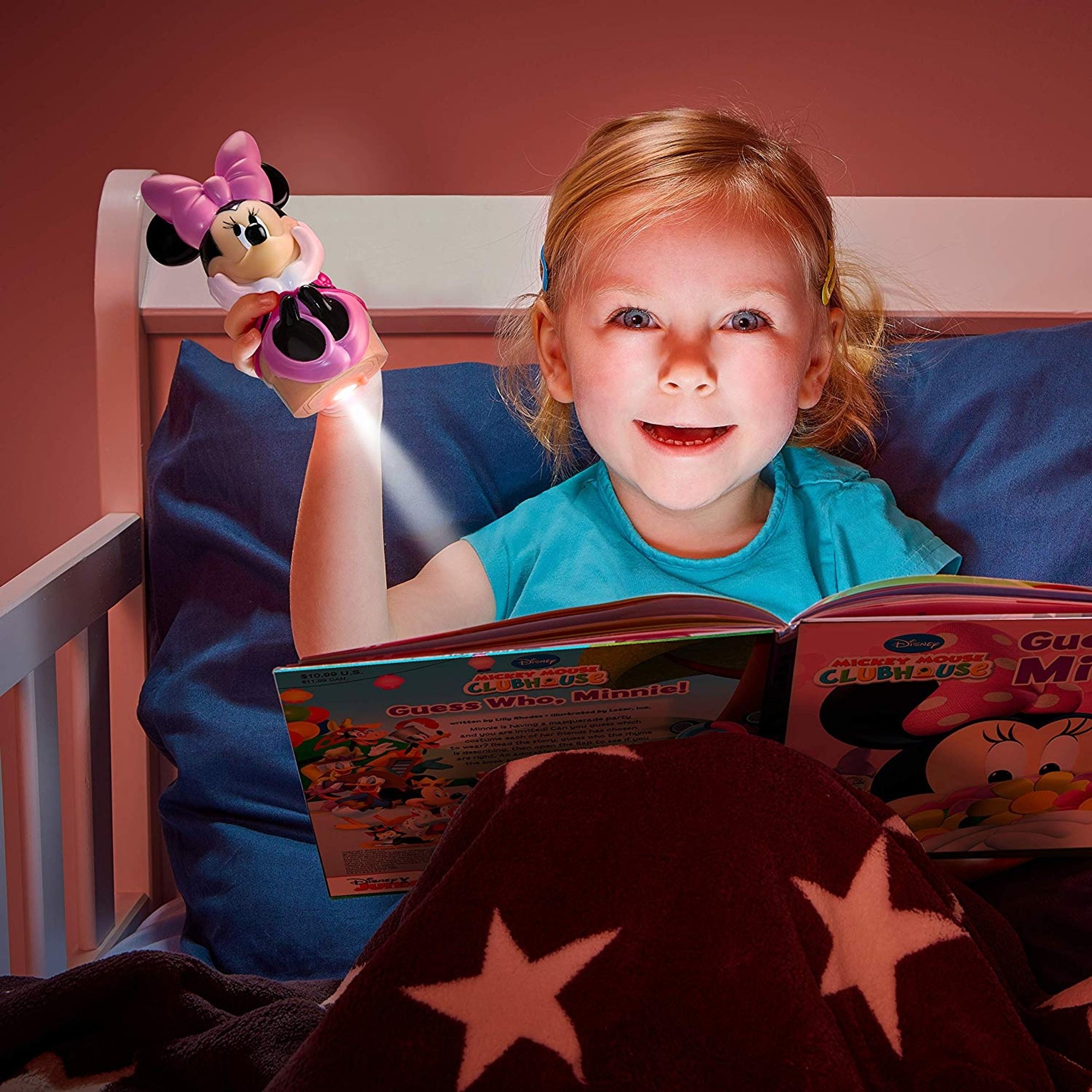 Veilleuse et lampe torche Minnie, multicolore North Star Cameretta vista3