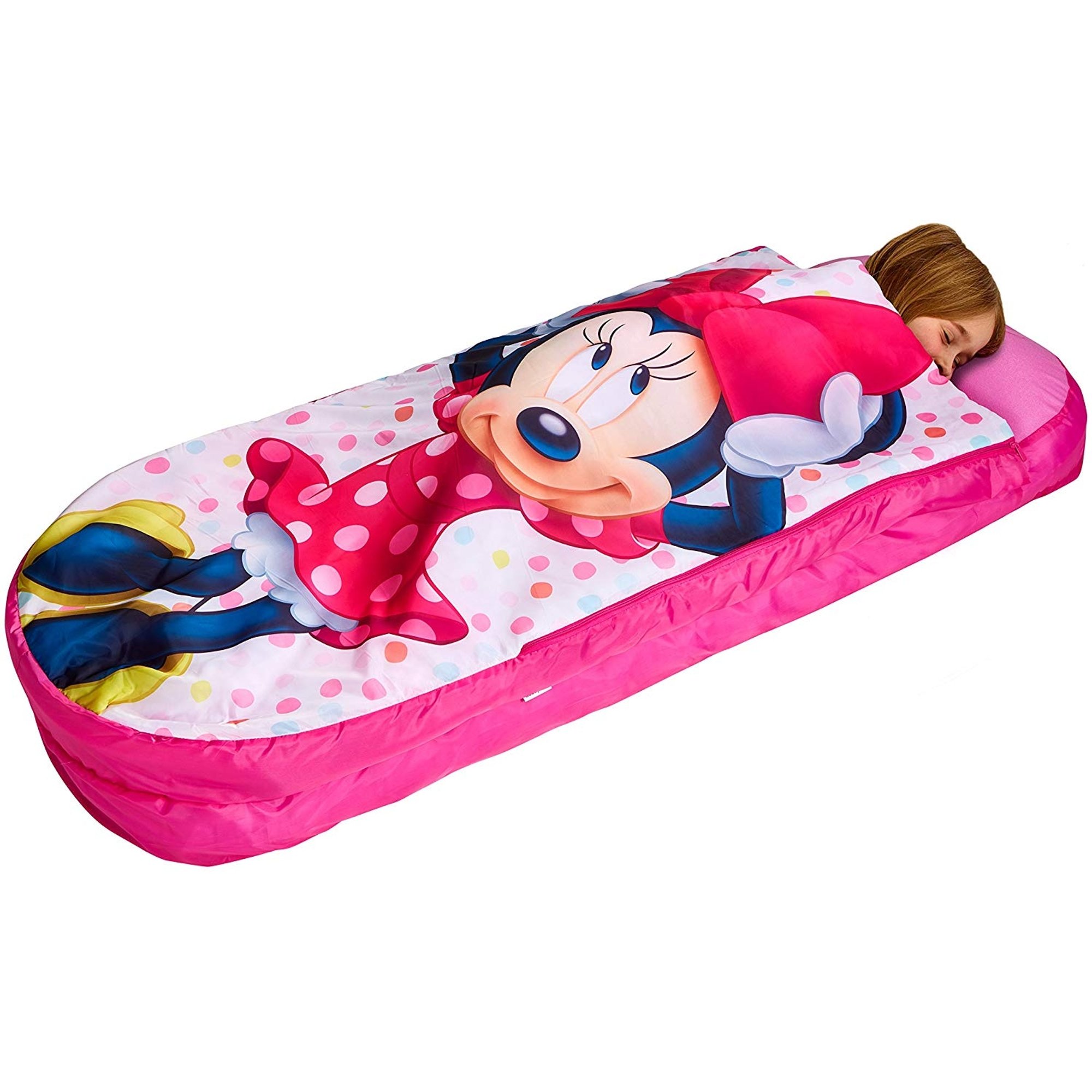 Tumbona hinchable y saco de dormir Minnie, rosa Dormitorio North Star vista1