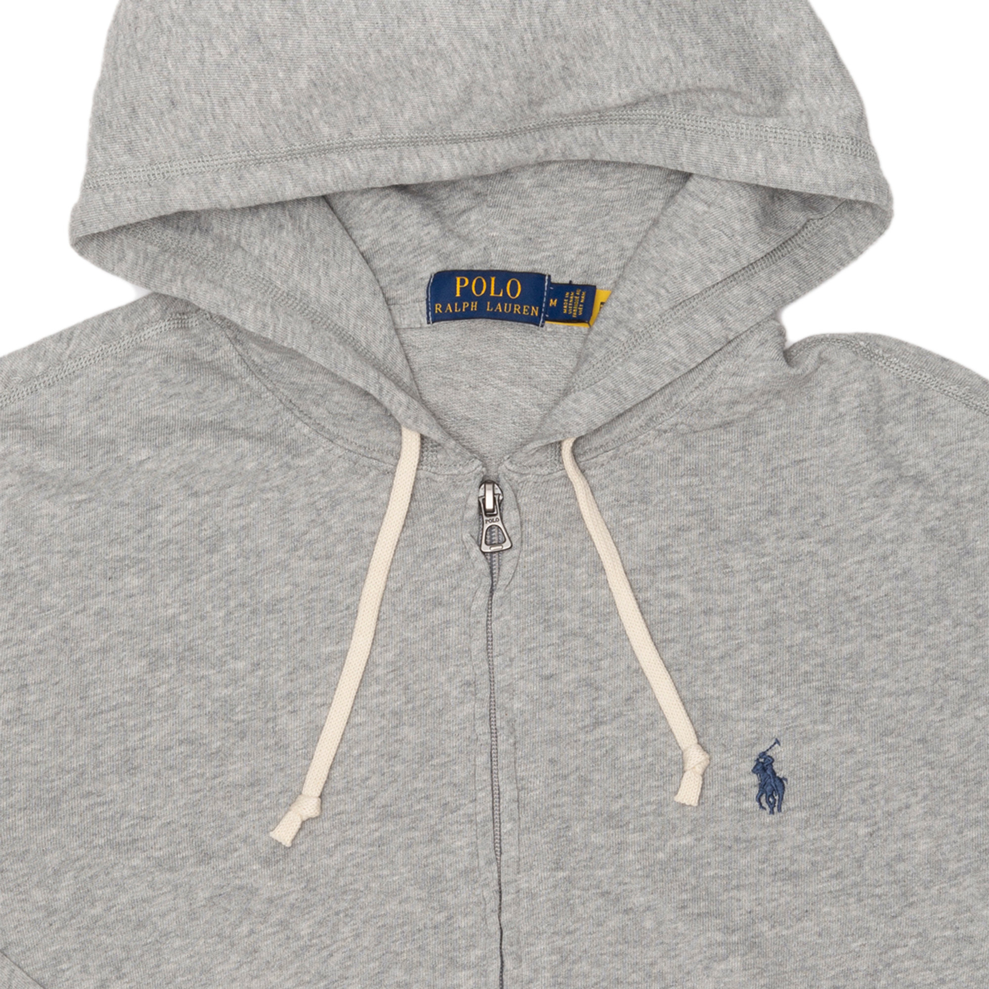 Felpa con cappuccio grigio melange Polo Ralph Lauren vista4