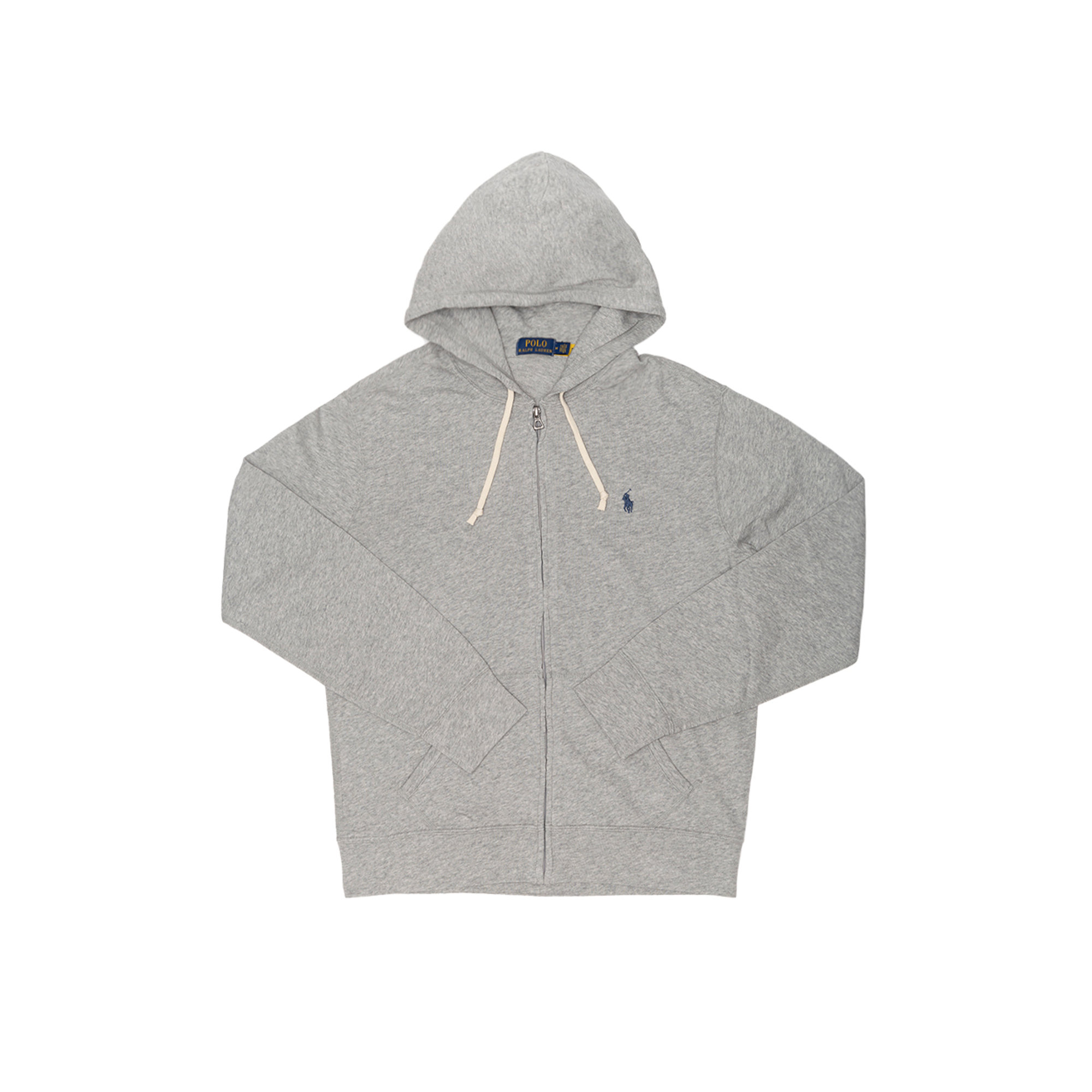 Felpa con cappuccio grigio melange Polo Ralph Lauren vista3