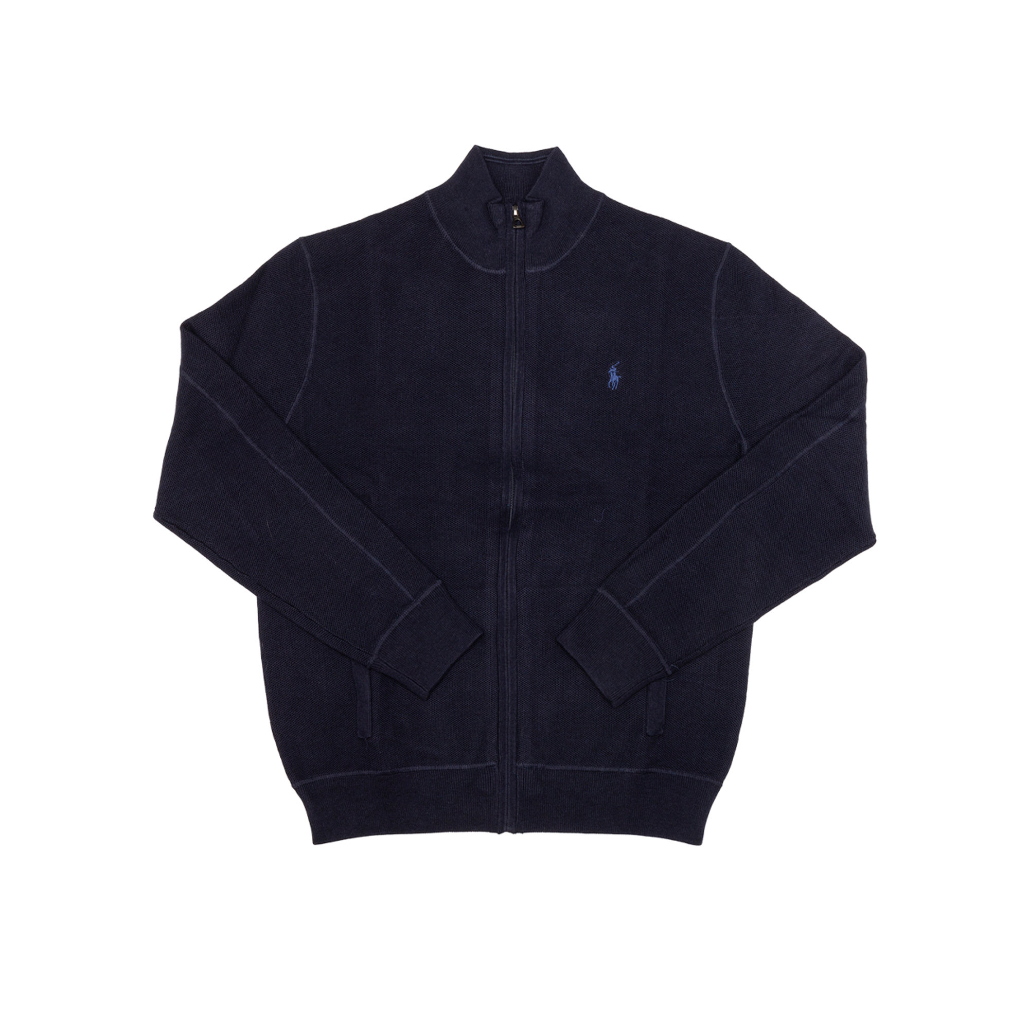Maglia con zip blu navy Polo Ralph Lauren vista1