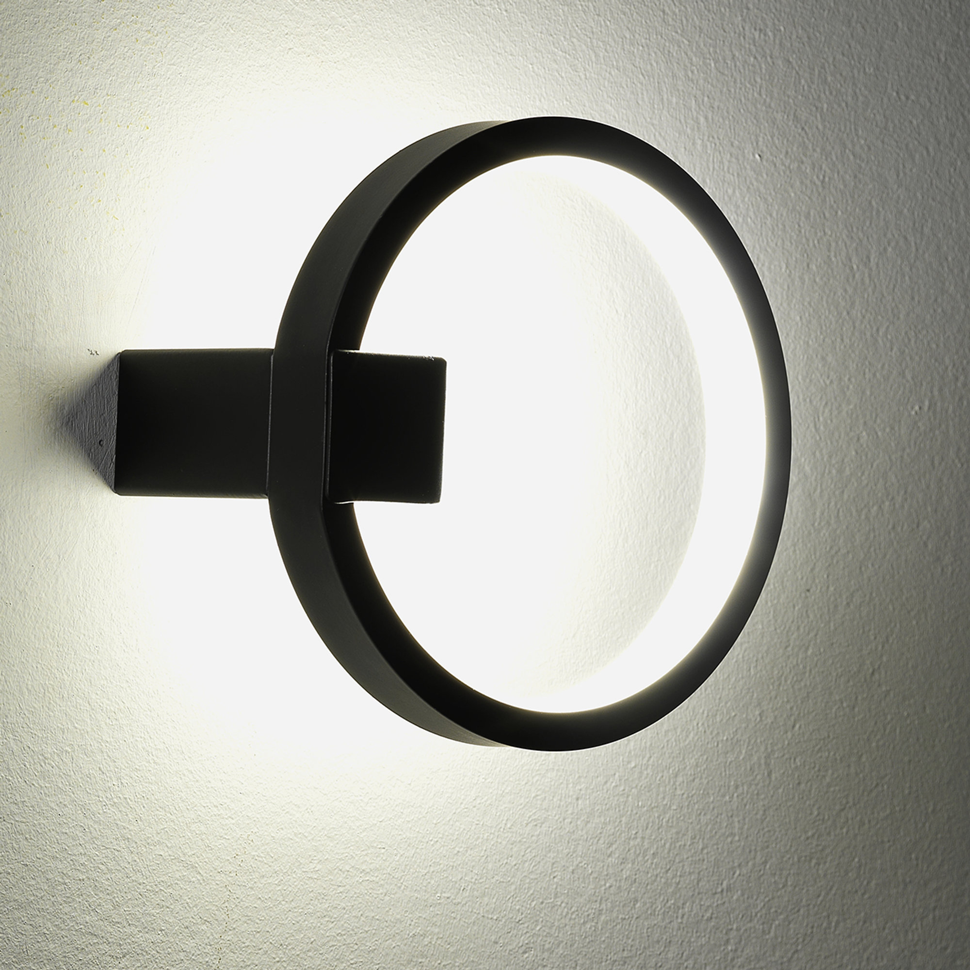 Applique murale RING, noir/blanc Tomasucci vista4