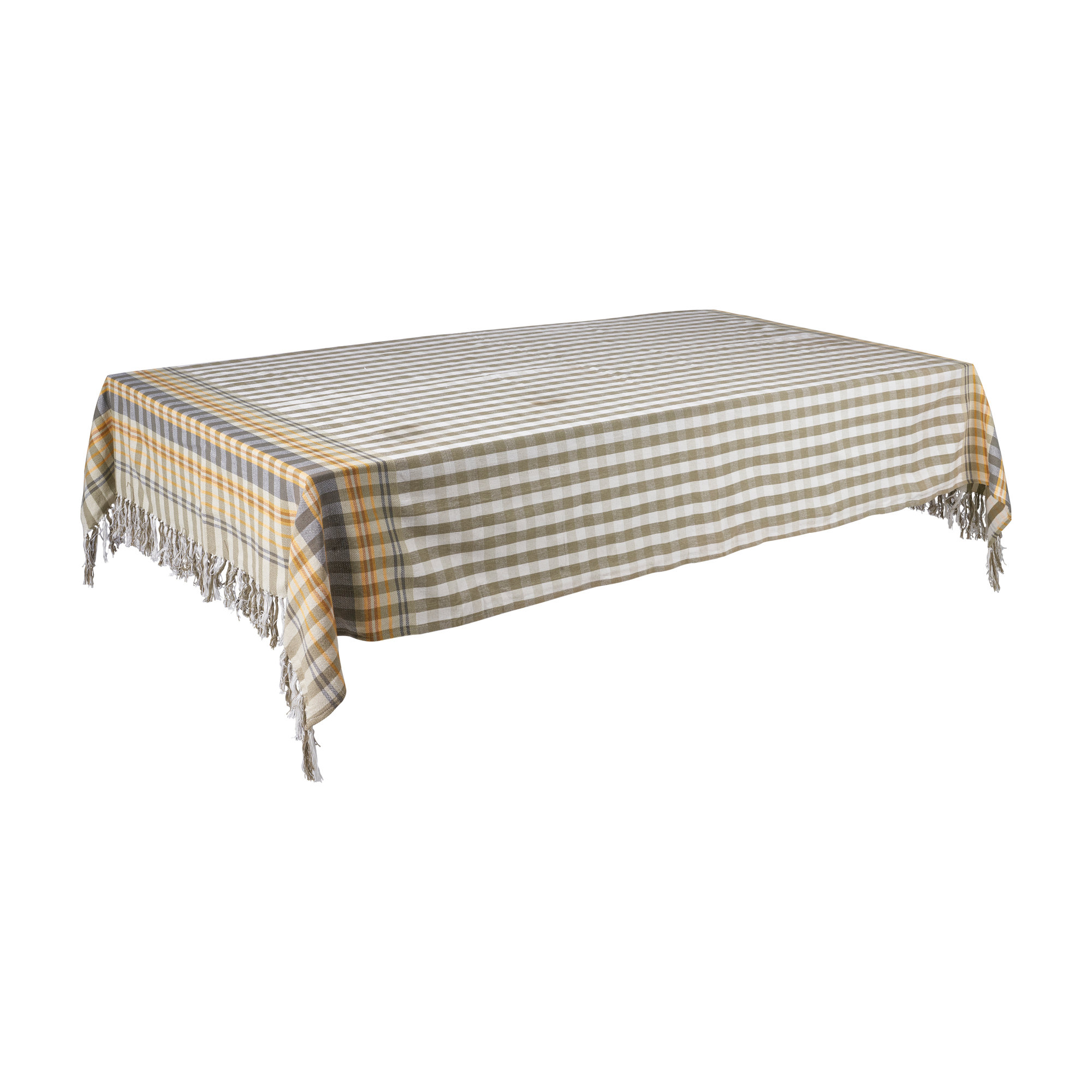 Tovaglia a quadri 150x300, beige/giallo Novità Home Obsoleto vista2