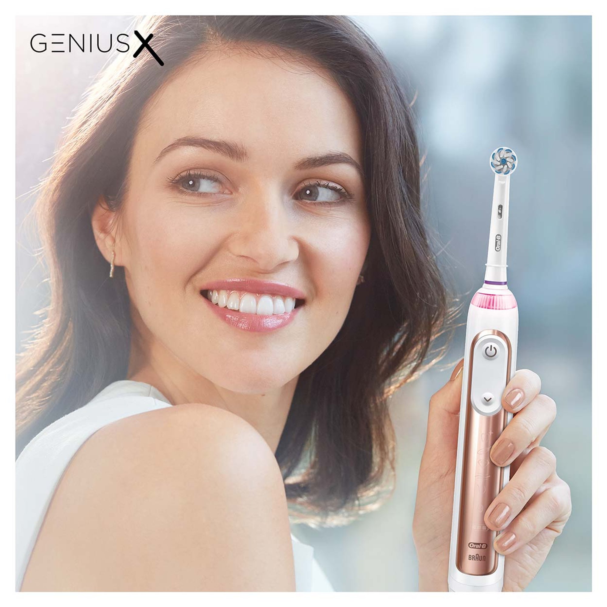 Spazzolino Elettrico Oral-B Genius X 20000 Luxe Edition, oro Braun vista3