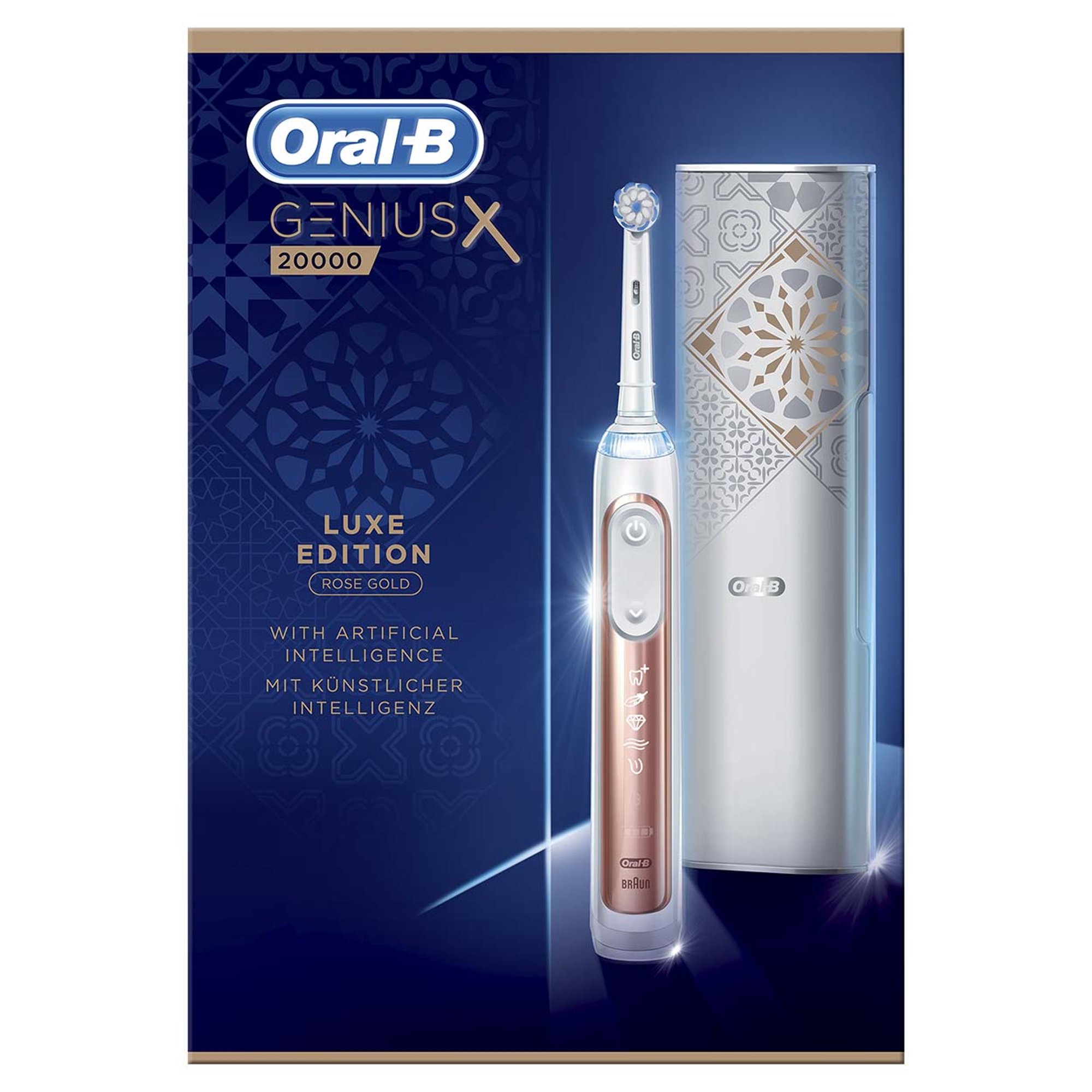 Spazzolino Elettrico Oral-B Genius X 20000 Luxe Edition, oro Braun vista13