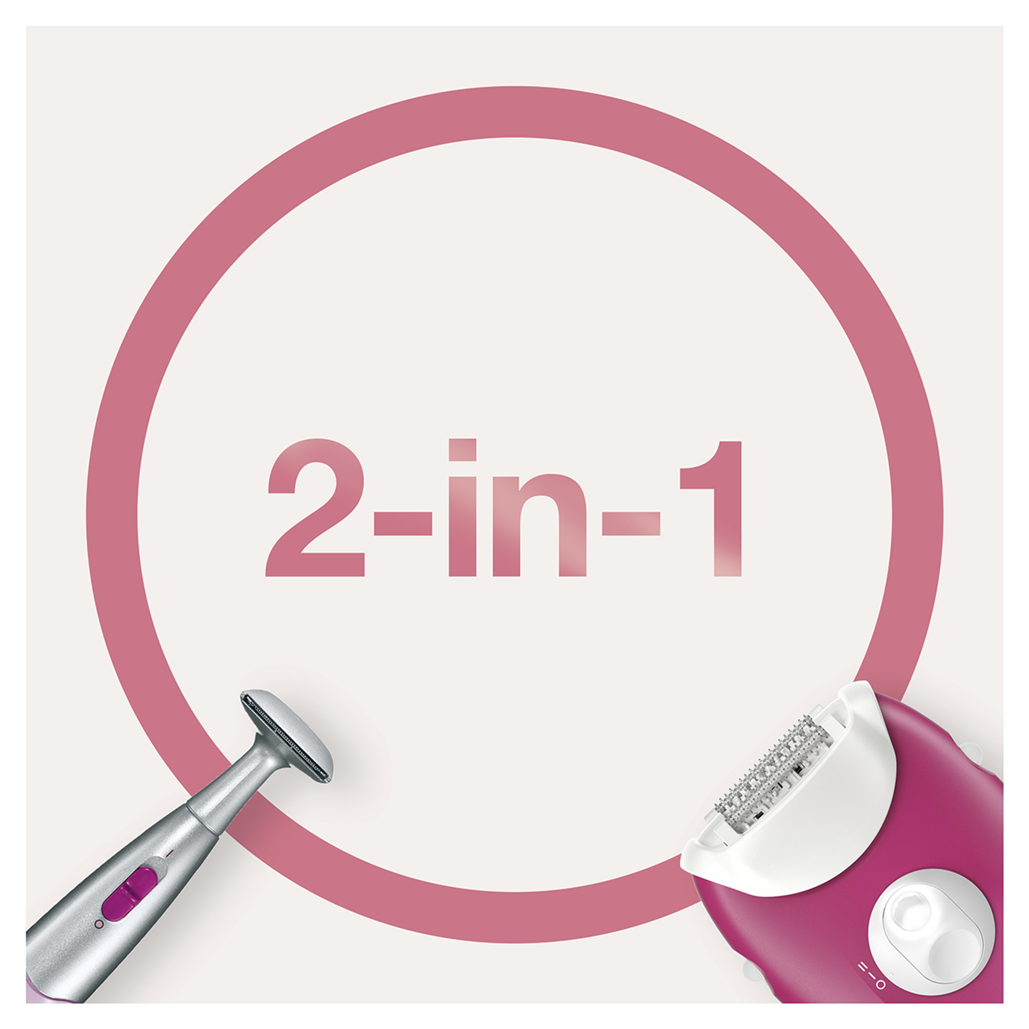 Braun Silk-épil 3-420, depiladora eléctrica para mujer para depilación duradera, blanco/rosa Braun vista6