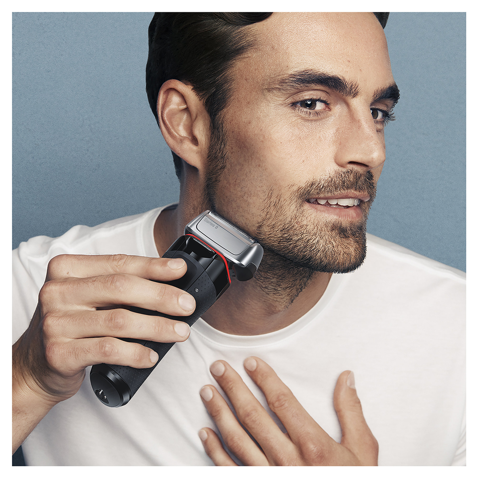 Braun Series 8 8340s Rasoir à barbe électrique, base de recharge, noir Braun vista8