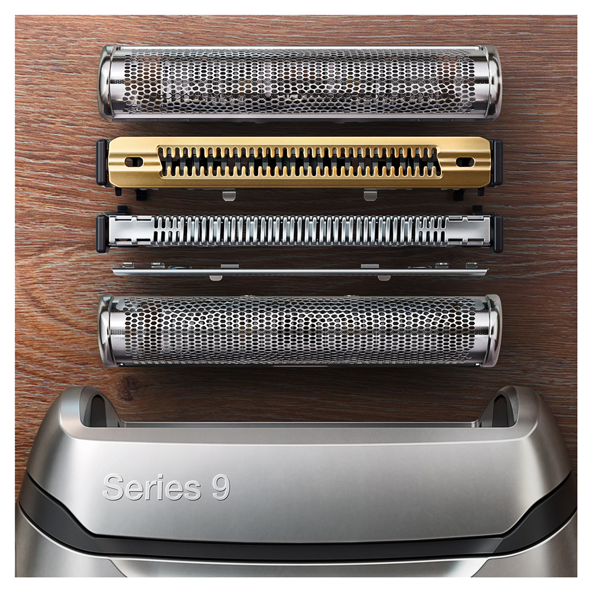 Braun Series 9 9325s Rasoio Barba Elettrico, Base Di Ricarica, Grafite Braun vista9
