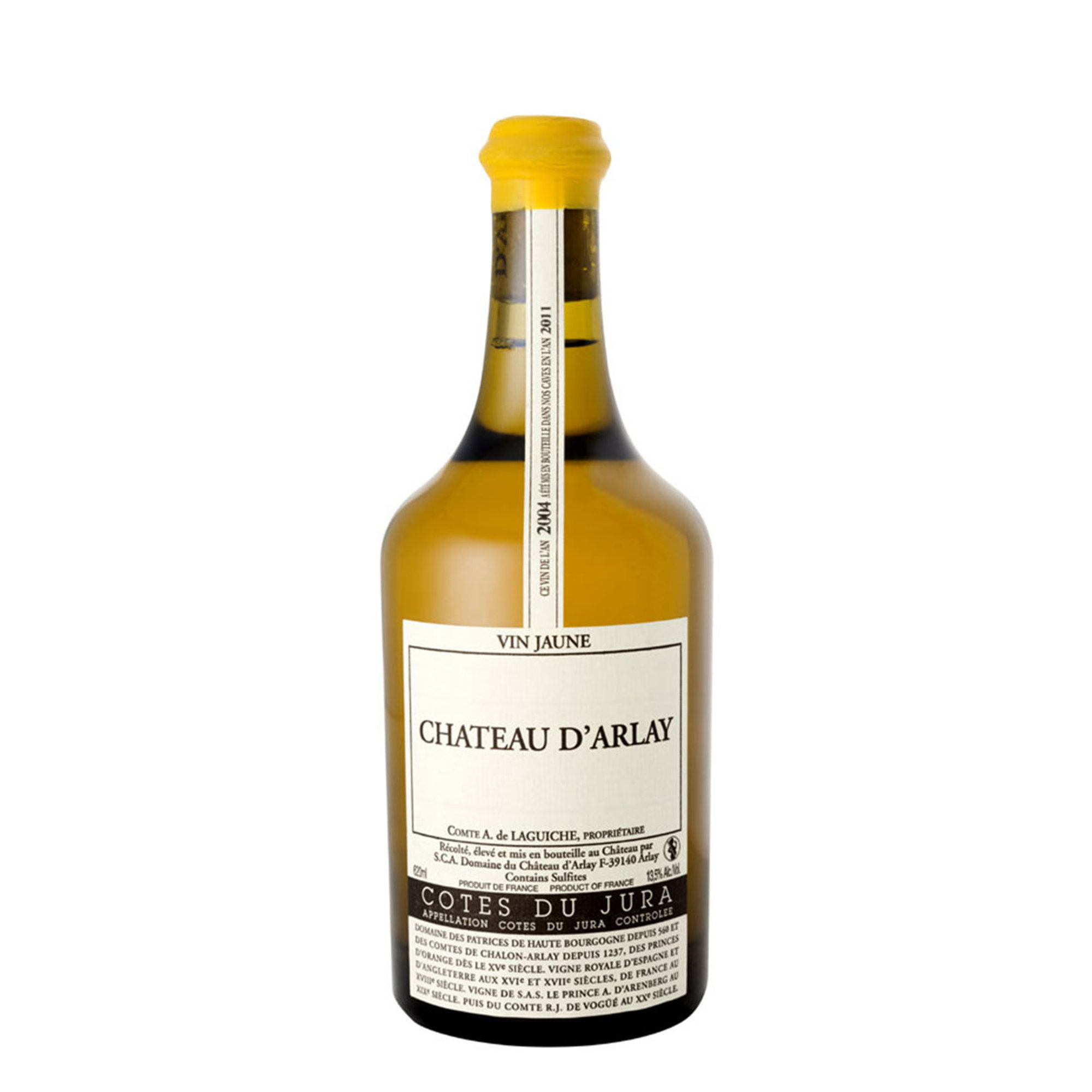 1 flaska - Vin Jaune Côtes du Jura 2016 0,62 lt Chateau D'Arlay vista0