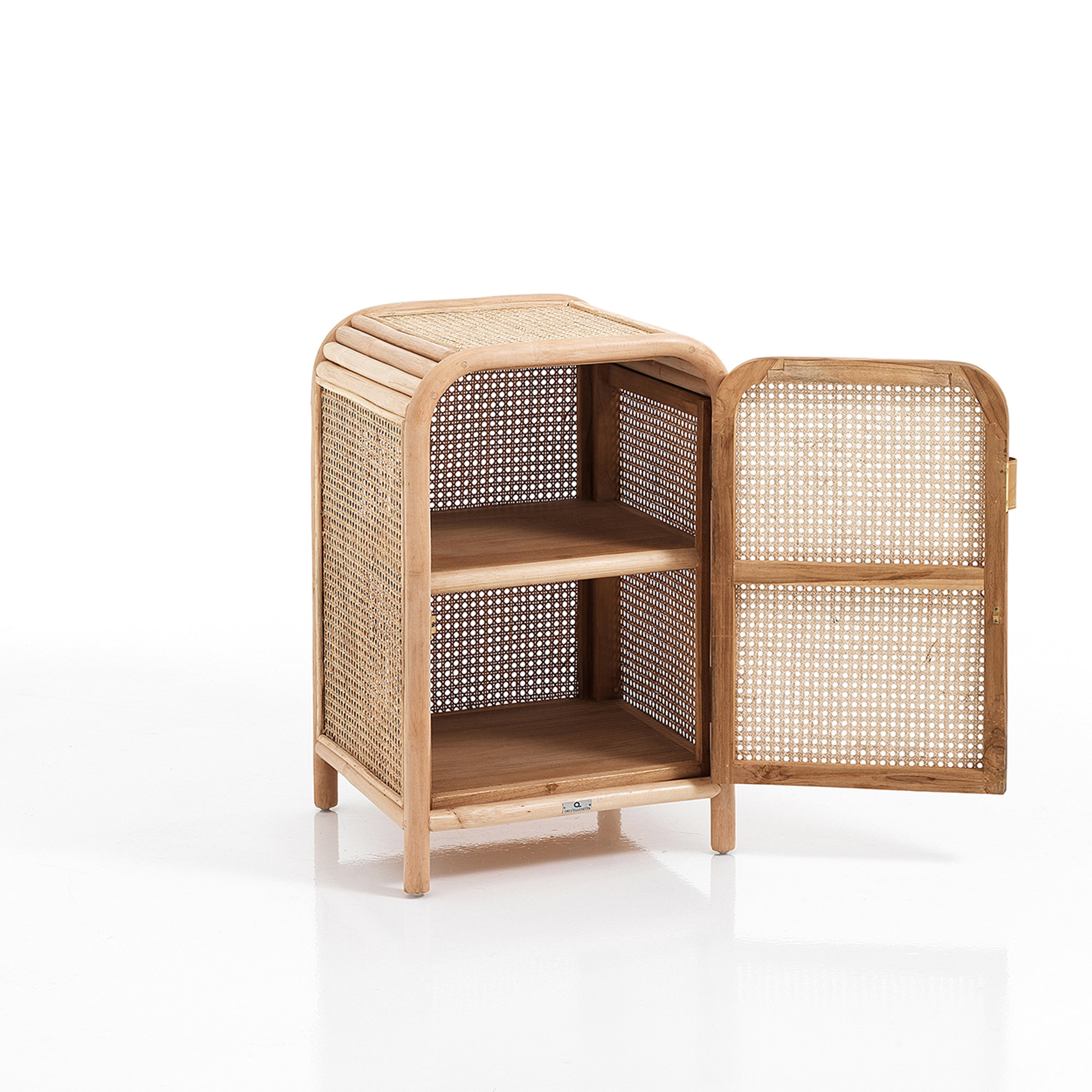 Armadietto / comodino DEVA, beige OresteLuchetta vista1