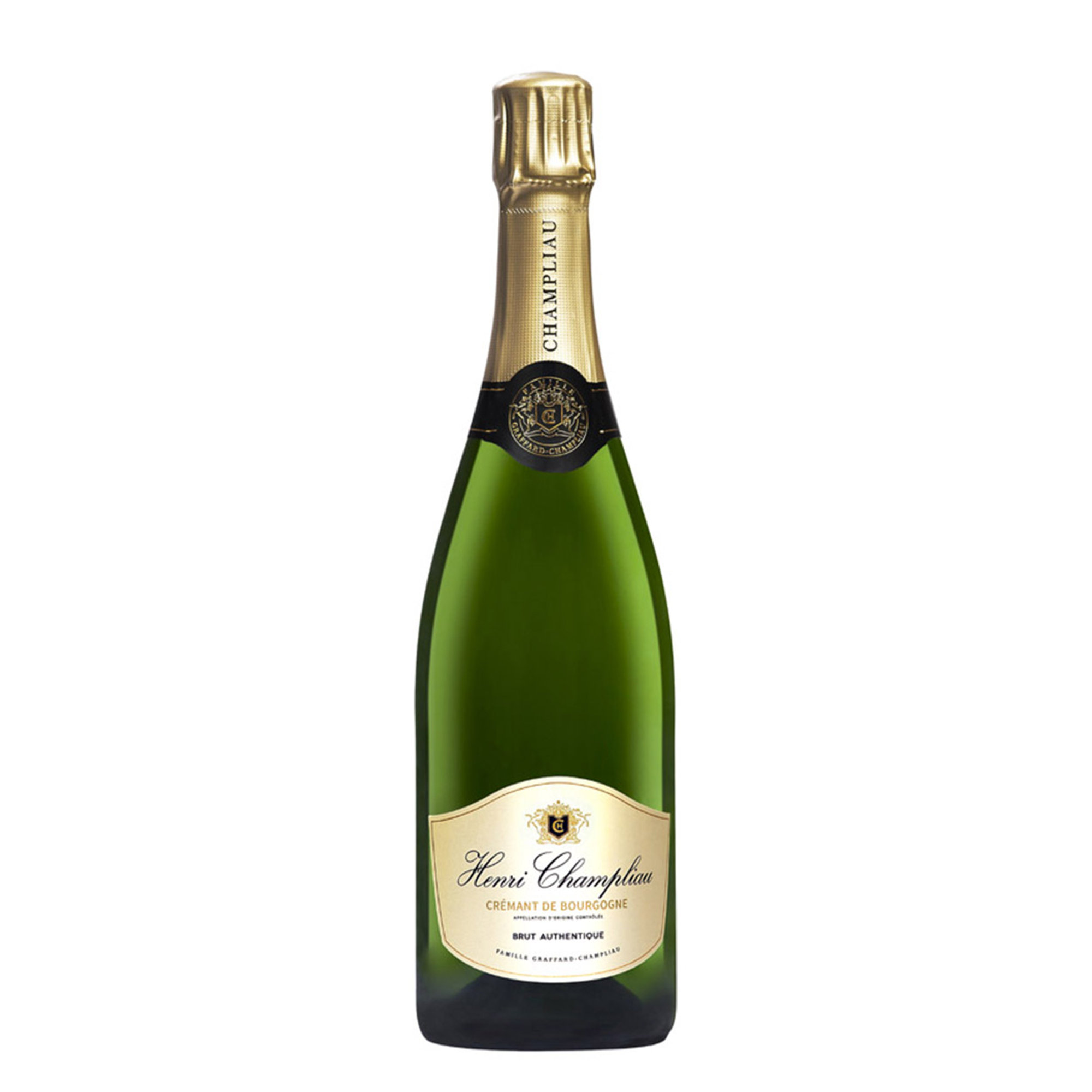 1 bottiglia - Crémant de Bourgogne Brut Authentique Henri Champliau vista0