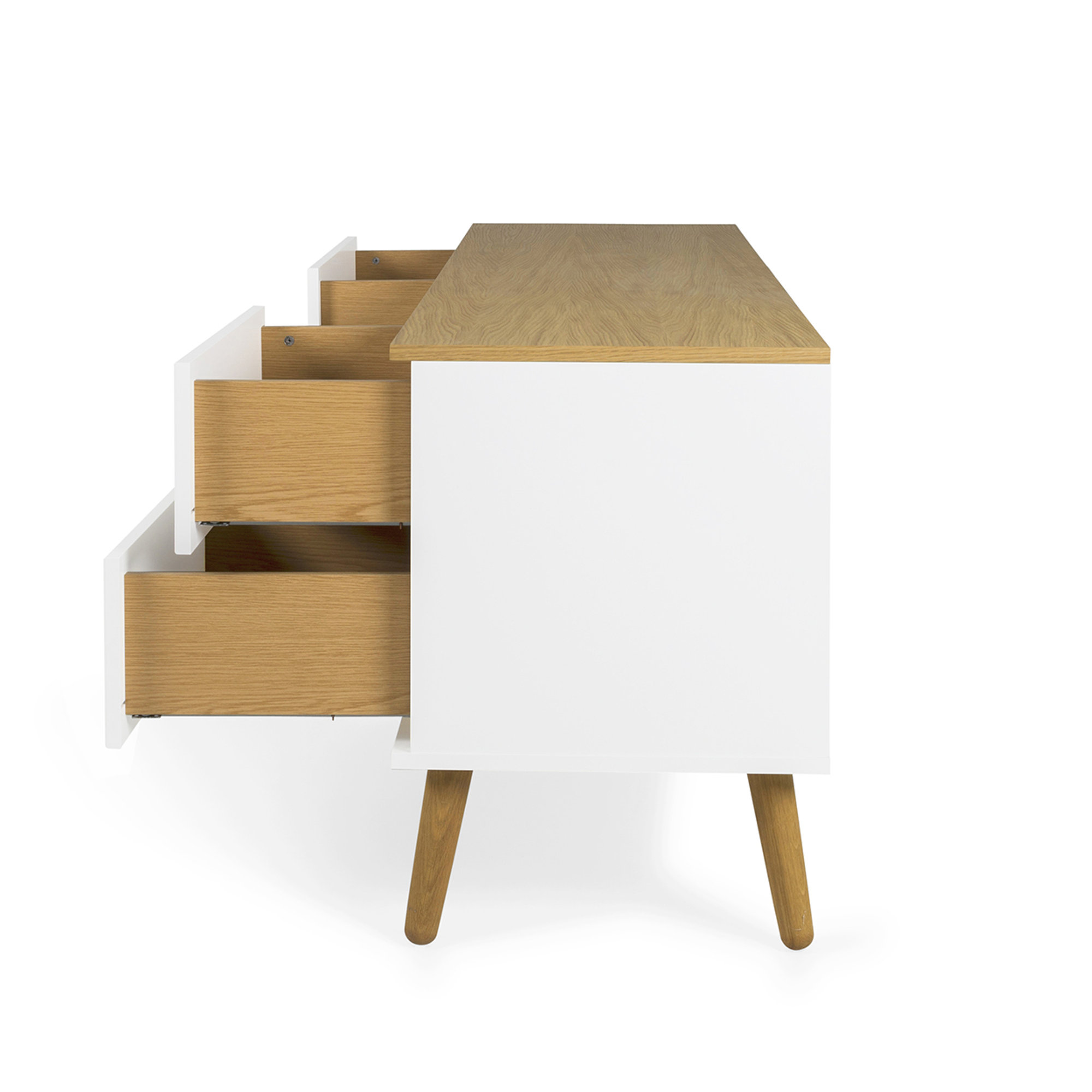 Soporte para TV Casper, color blanco TFT Home vista5
