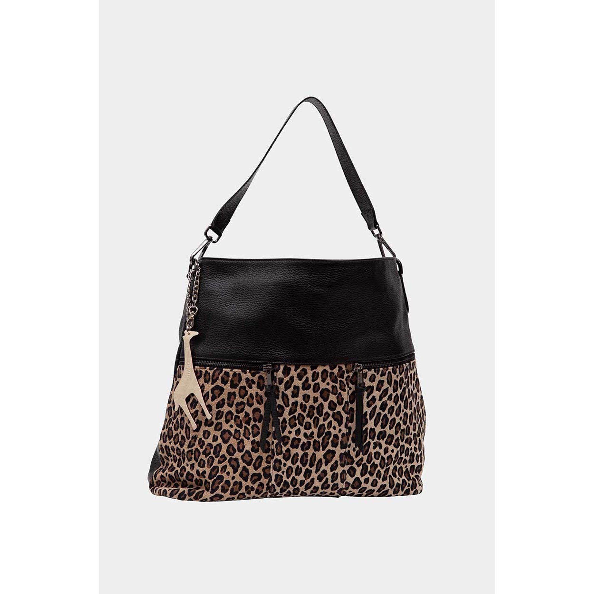 Beggy Ninpa nera e animalier NINIPA' BORSE vista0