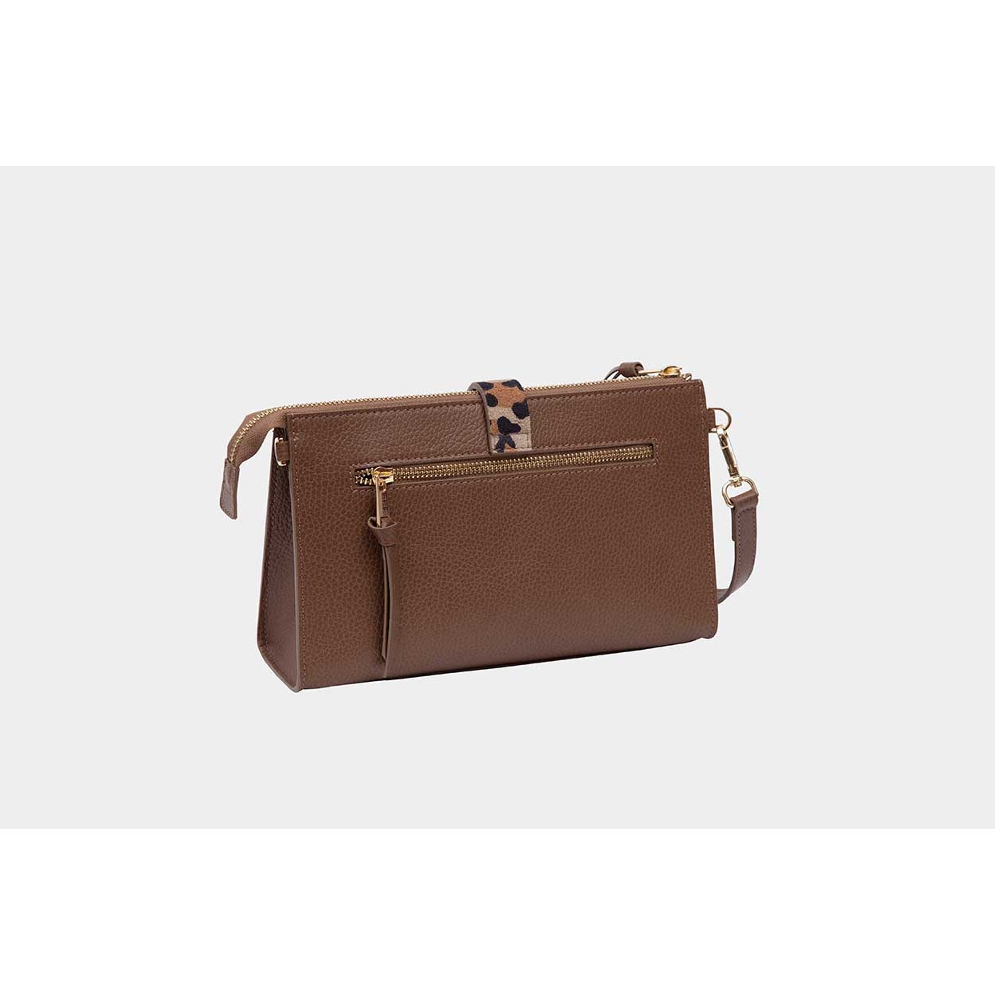 Cravatta bag Ninpa marrone e pitone NINIPA' BORSE vista2