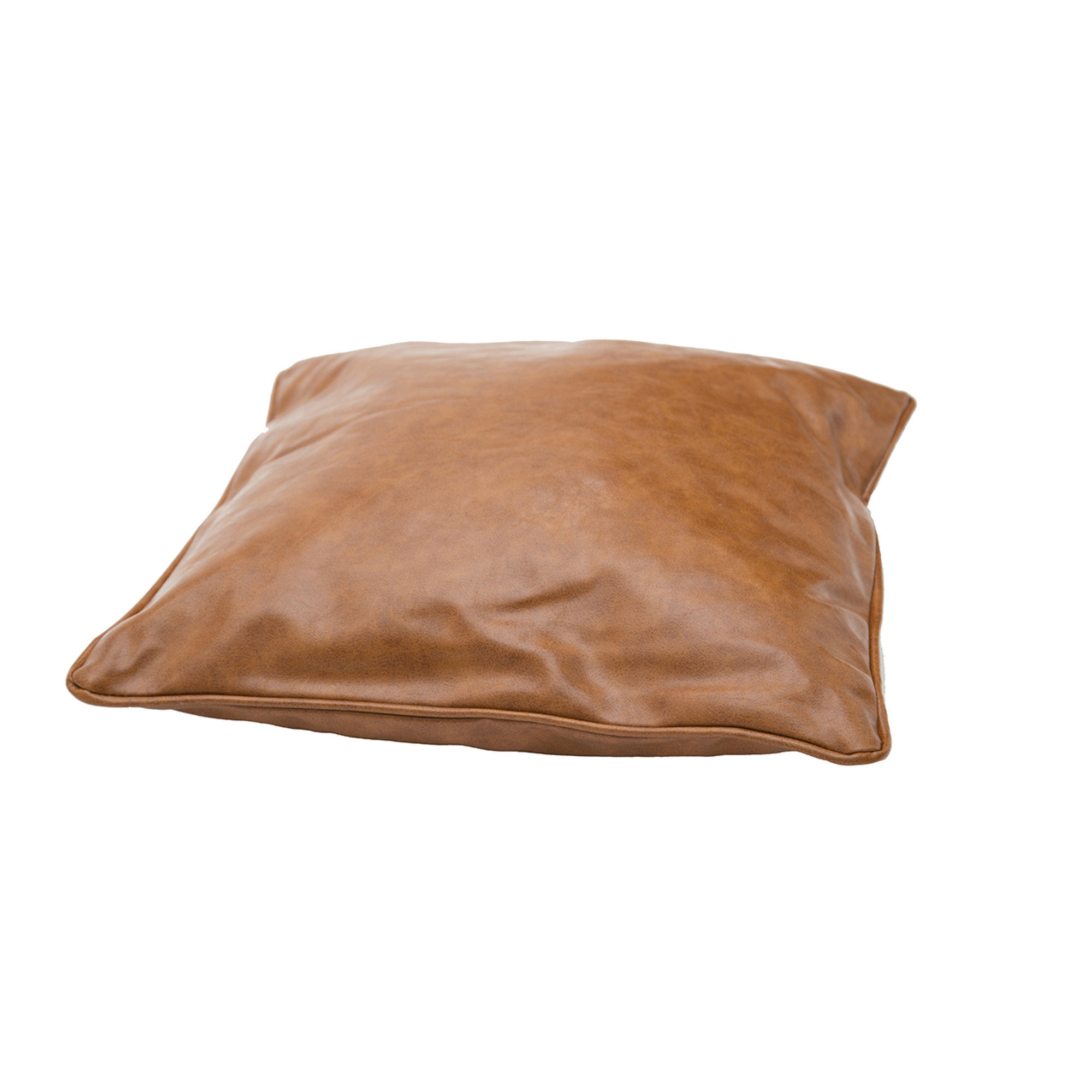 Coussin en simili cuir TAN Zanini design vista0