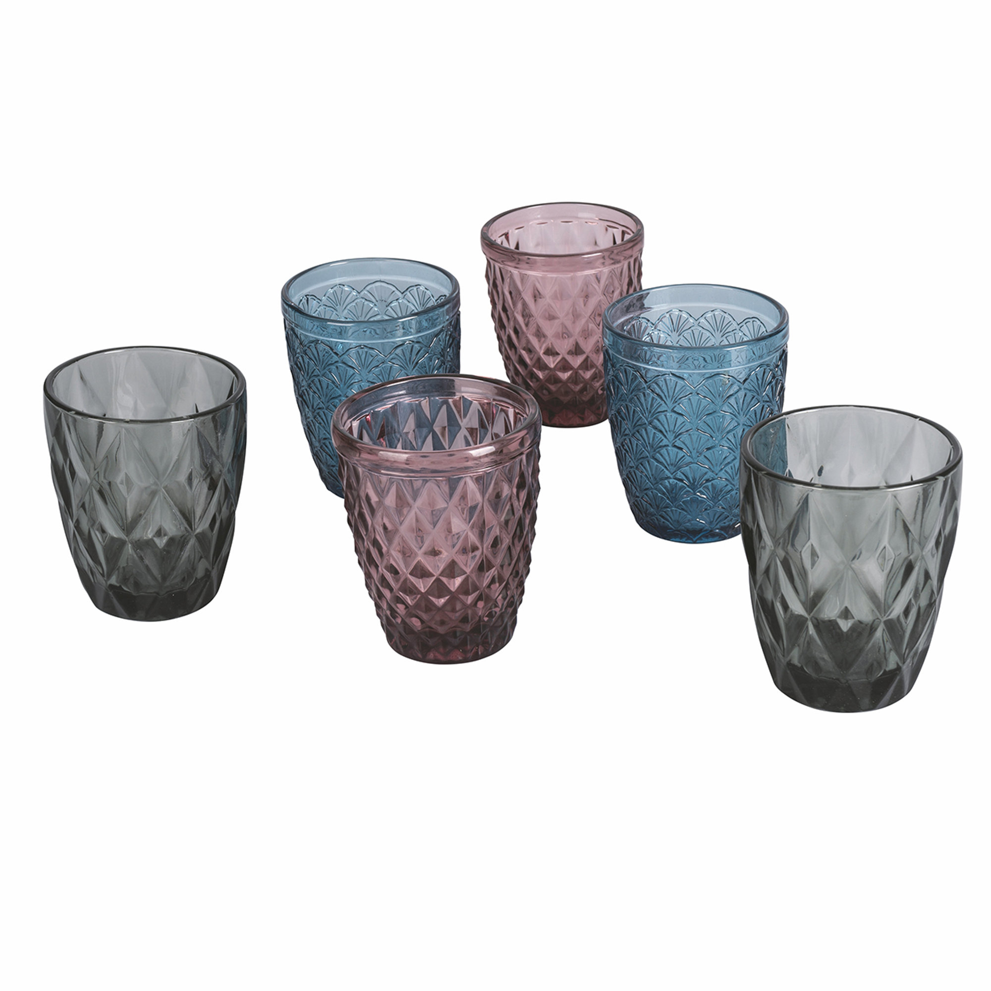 Blend set 6 bicchieri acqua 310 ml, multicolor Villa D'Este Home Tivoli 1996 vista0