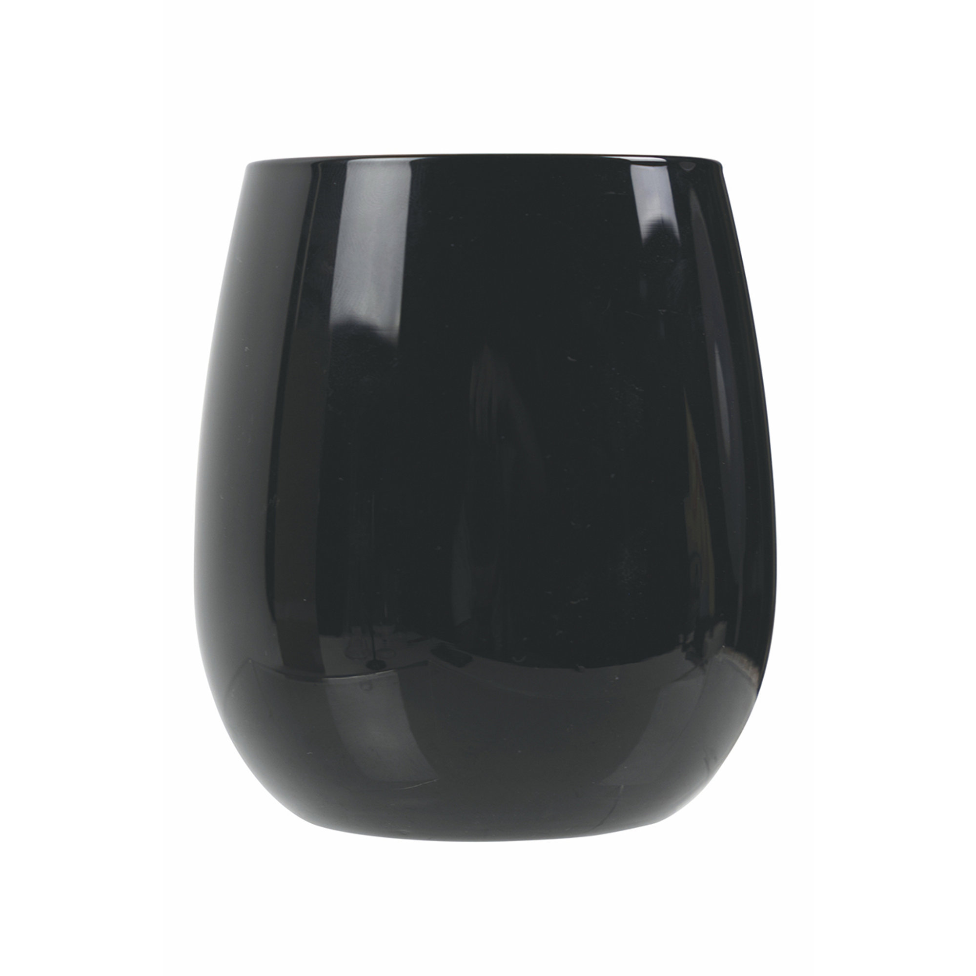 Happy Hour Shiny Black set 6 bicchieri acqua 370ml, nero Villa D'Este Home Tivoli 1996 vista2