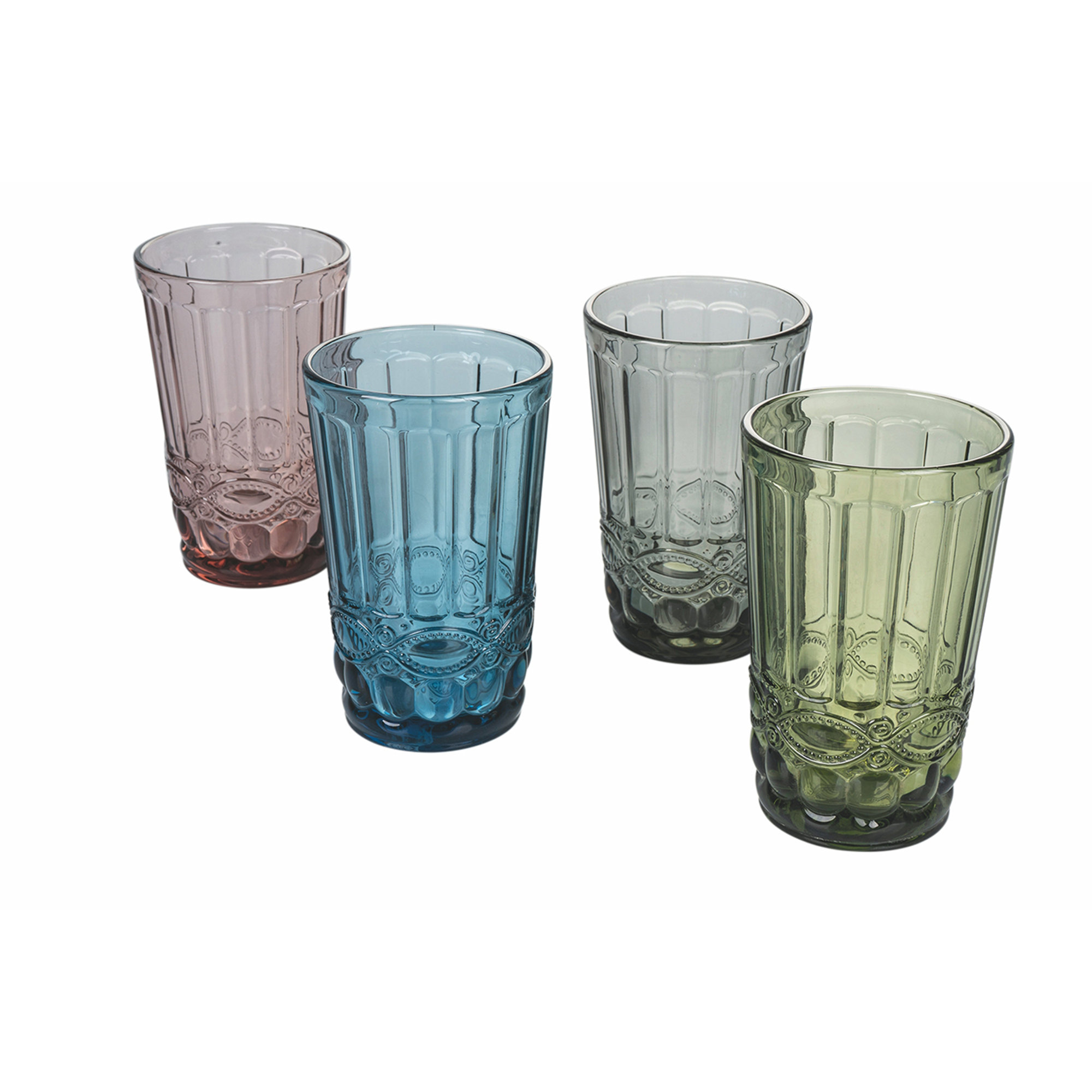 Nobilis set 4 bicchieri bibita 350 ml, multicolor Villa D'Este Home Tivoli 1996 vista0