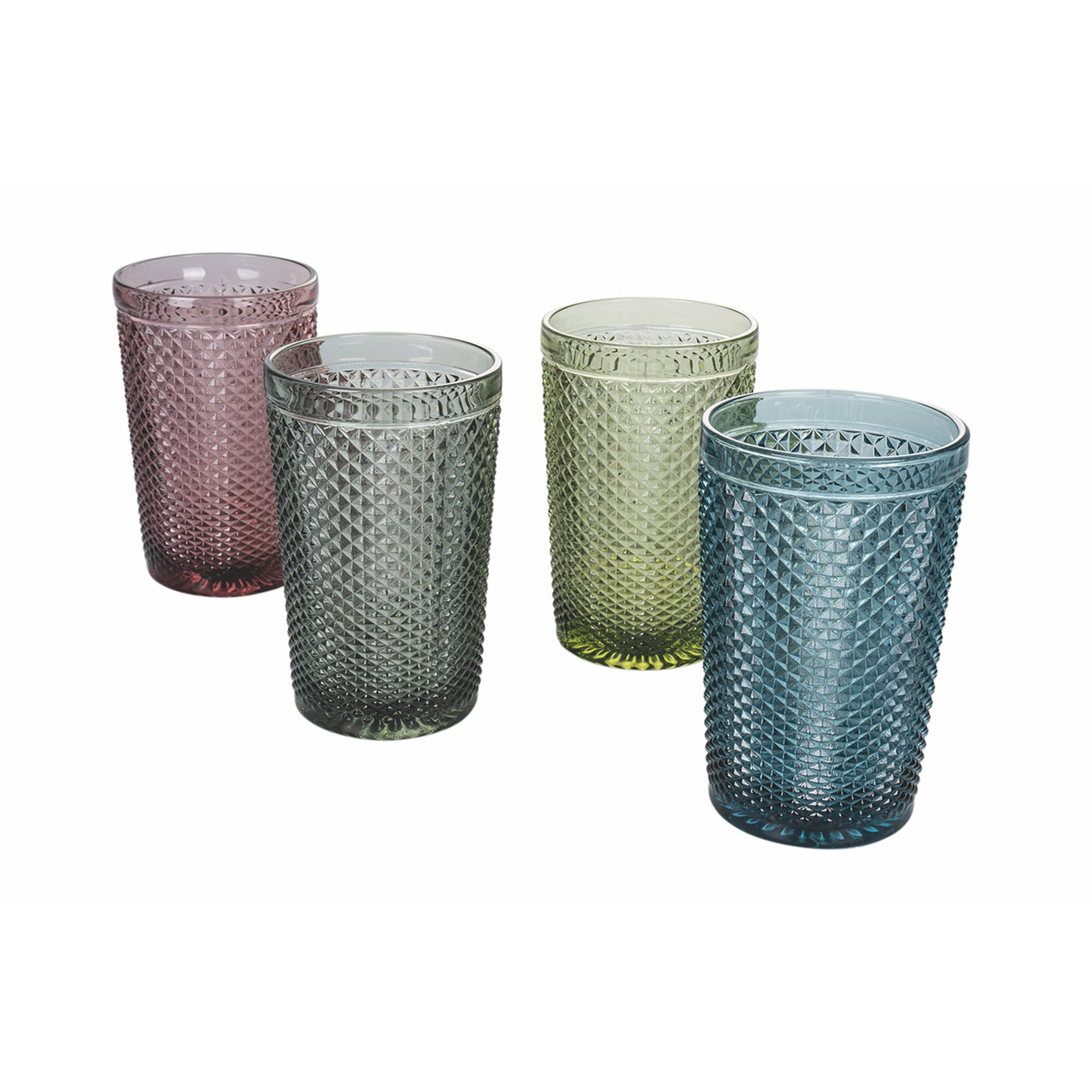 Rombi set 4 bicchieri bibita 350 ml, multicolor Villa D'Este Home Tivoli 1996 vista0