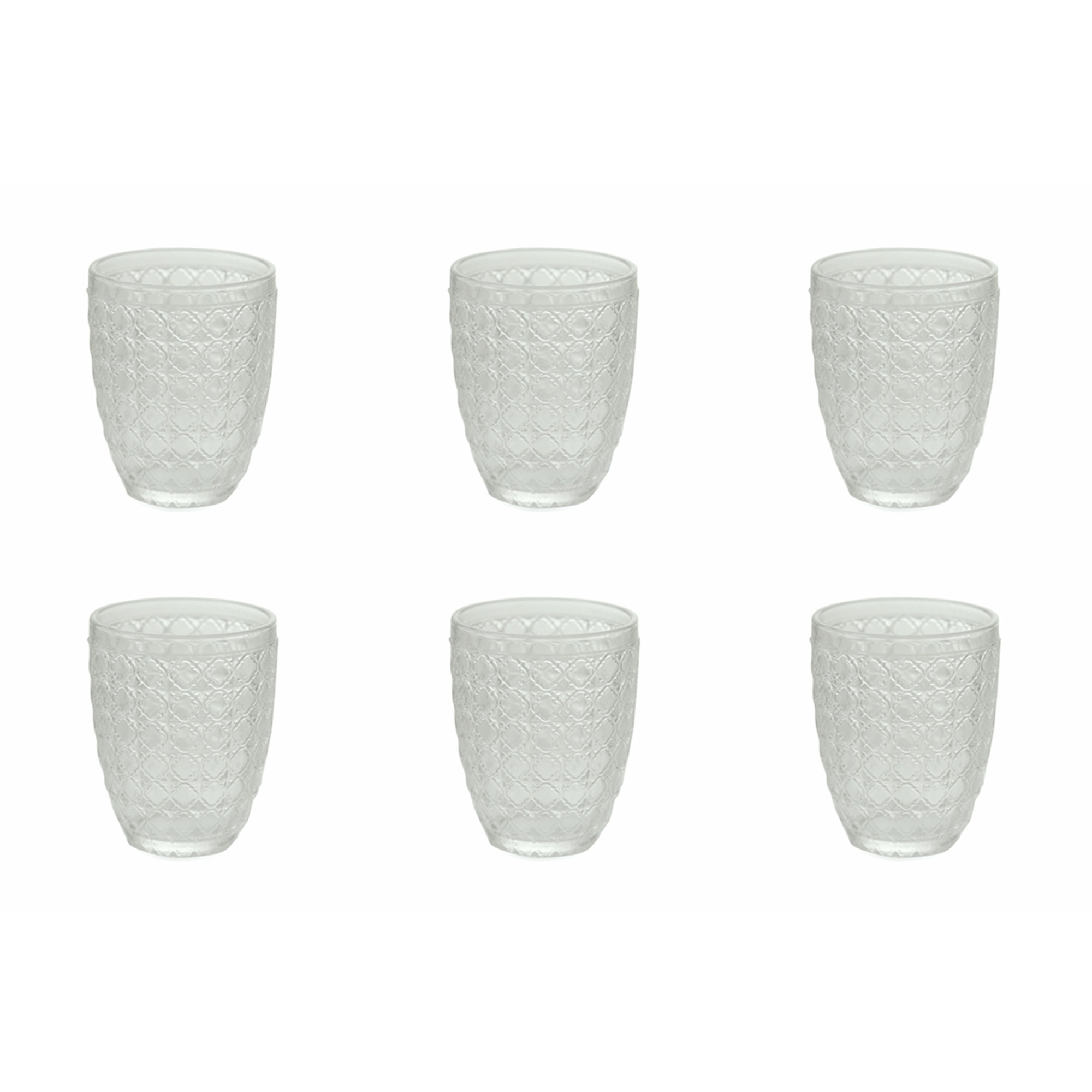 Strand set 6 bicchieri acqua 230 ml, trasparente Villa D'Este Home Tivoli 1996 vista0