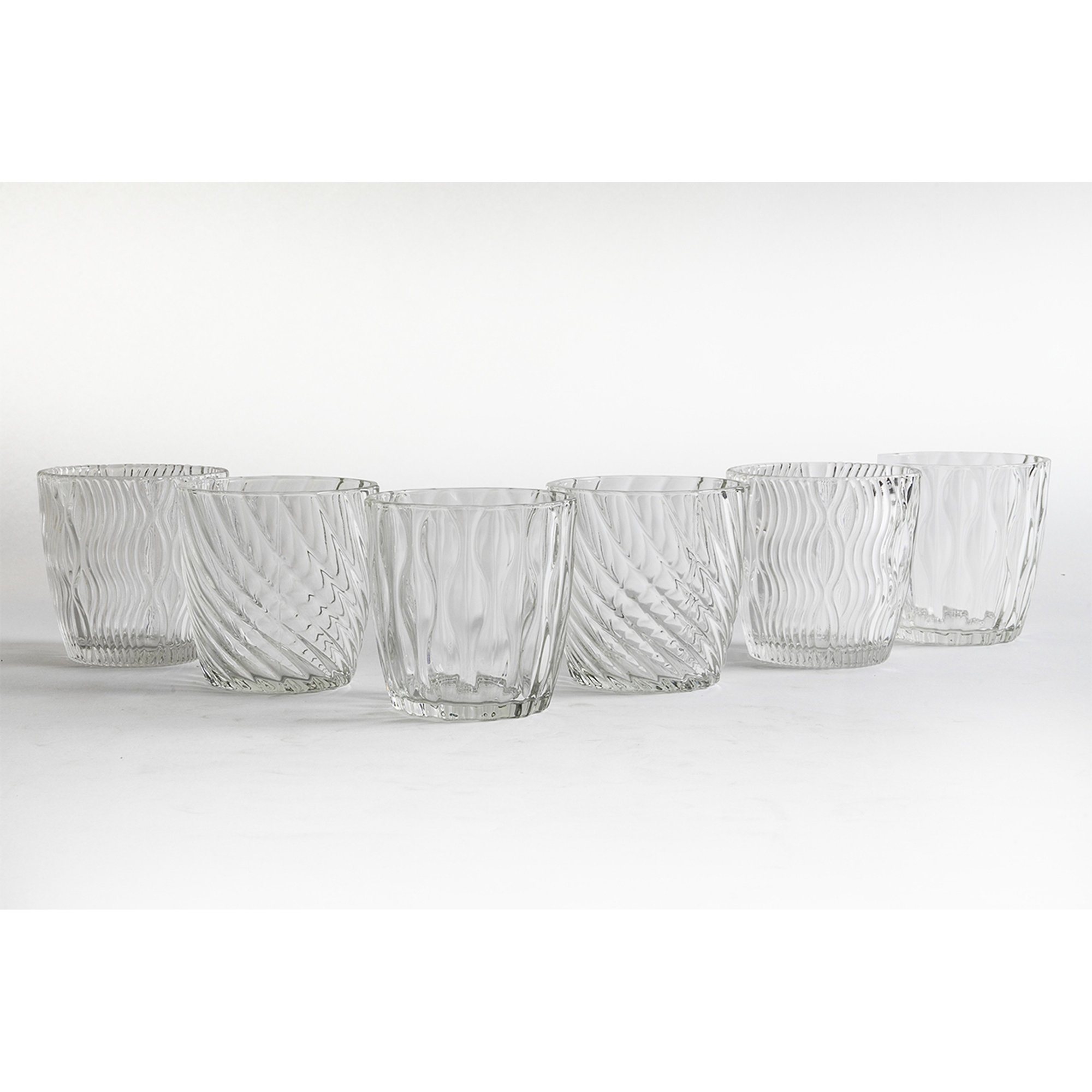Waves set 6 bicchieri acqua 325 ml, trasparente Villa D'Este Home Tivoli 1996 vista4