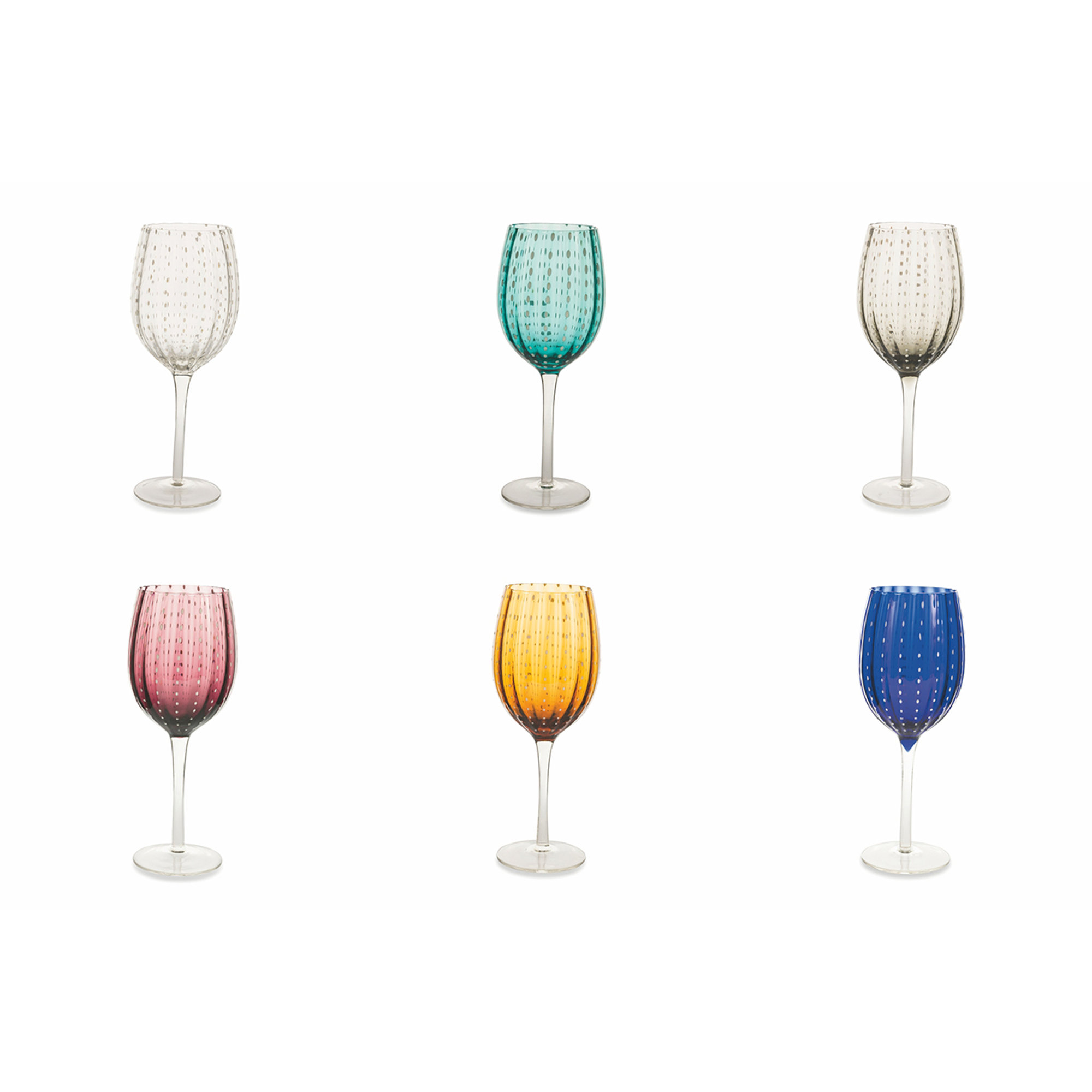 Shiraz set 6 calici 300 ml, multicolor Villa D'Este Home Tivoli 1996 vista1