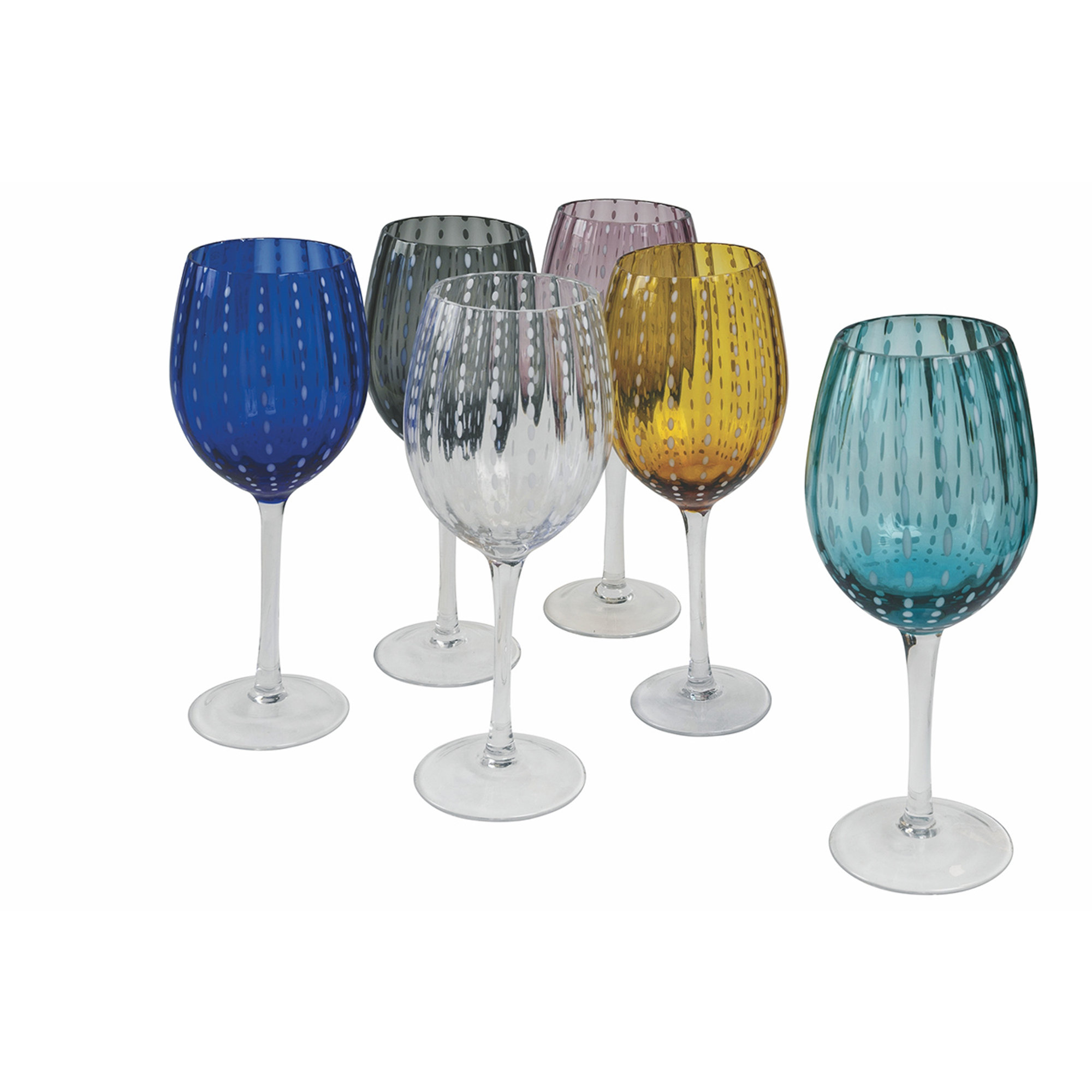 Shiraz set 6 calici 300 ml, multicolor Villa D'Este Home Tivoli 1996 vista0