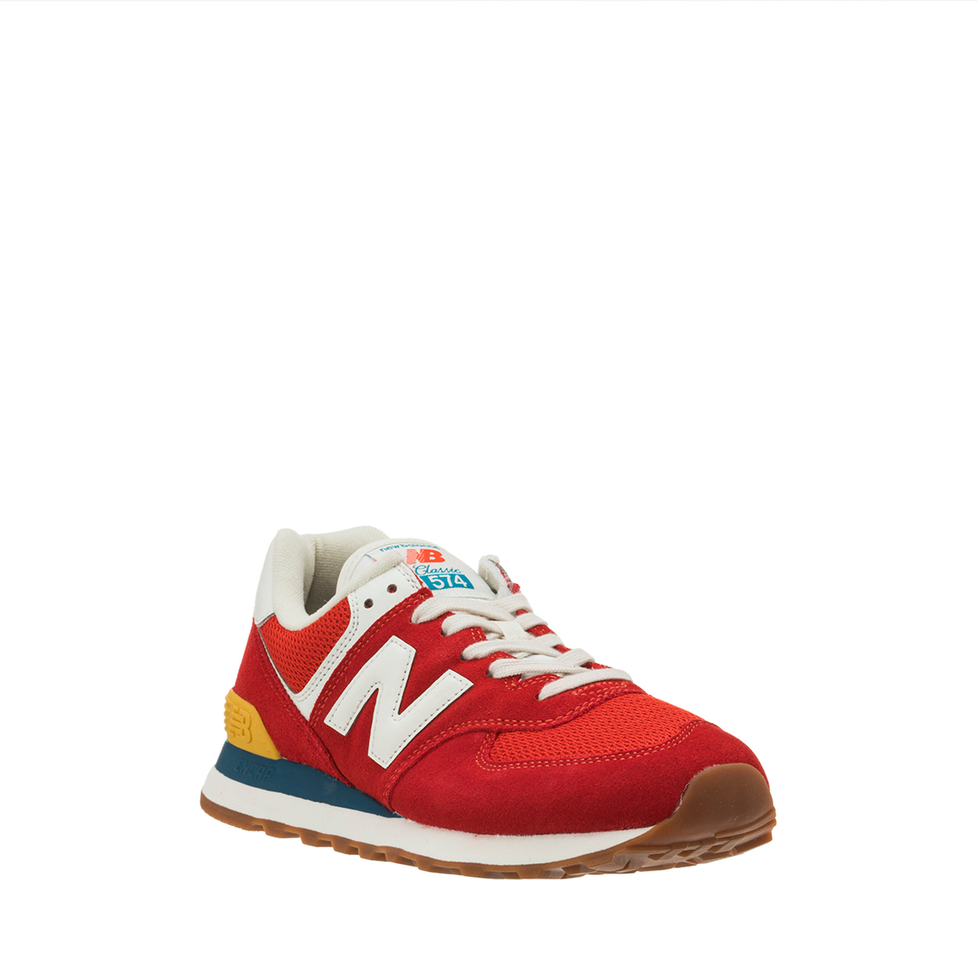 Sneakers New Balance 574 rosse New Balance vista1