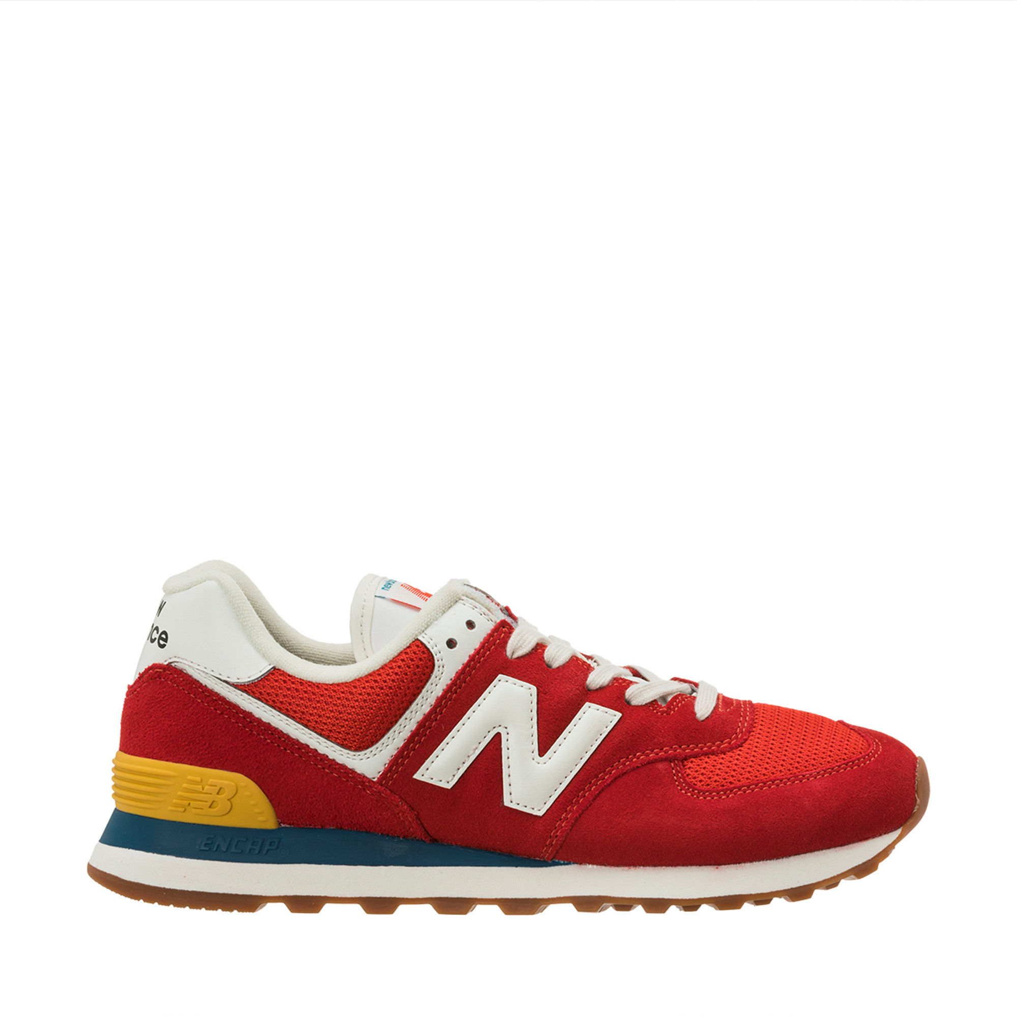 Sneakers New Balance 574 rosse New Balance vista0
