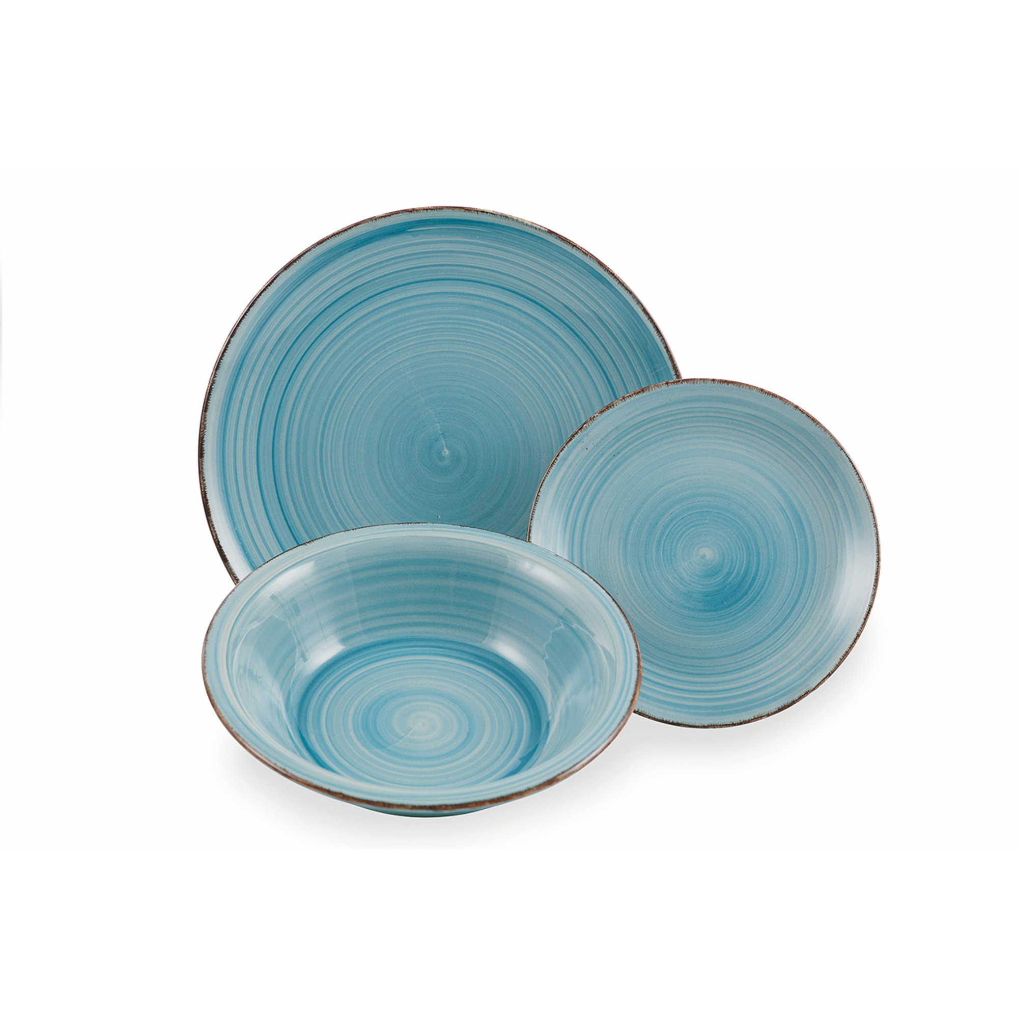 Baita Acqua Servizio Tavola 18 pezzi, multicolor Villa D'Este Home Tivoli 1996 vista2
