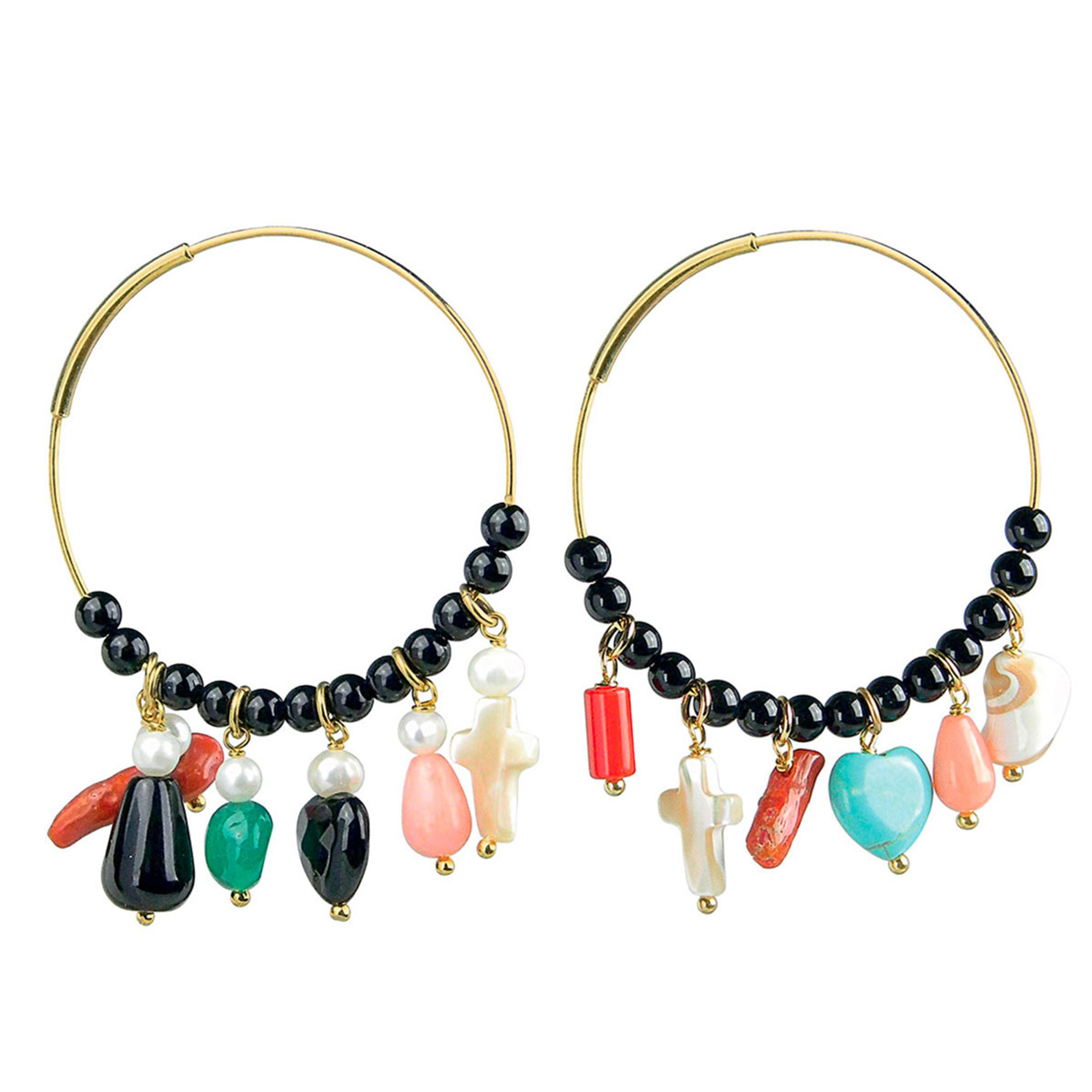 Lebole Gioielli  Gotico Caratteri Mobili MULTICOLOR Lebole Maison vista0