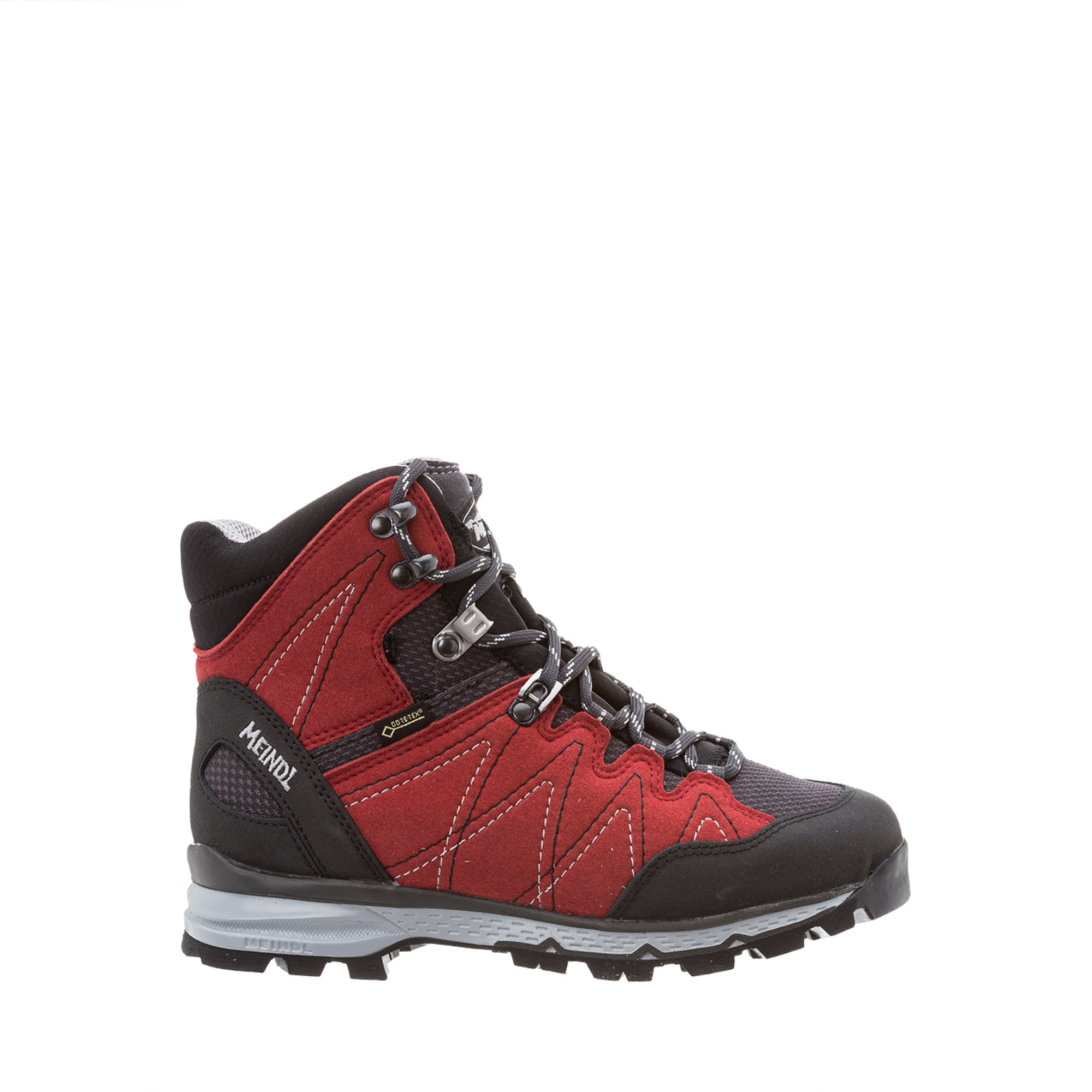 Scarponcini da trekking Montalin Lady GTX bordeaux e nero Meindl vista0