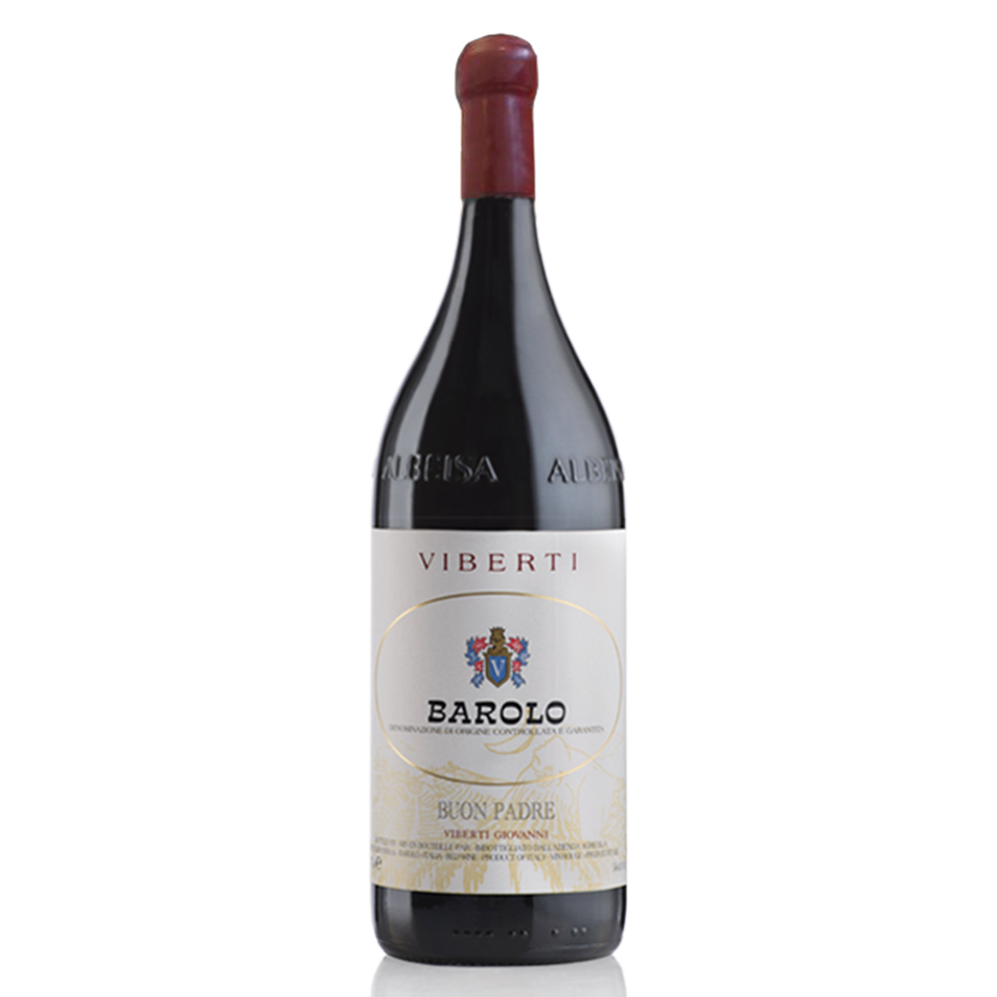 1 bottiglia Magnum - "Buon Padre" Barolo DOCG 2017 con cassa in legno Viberti vista1