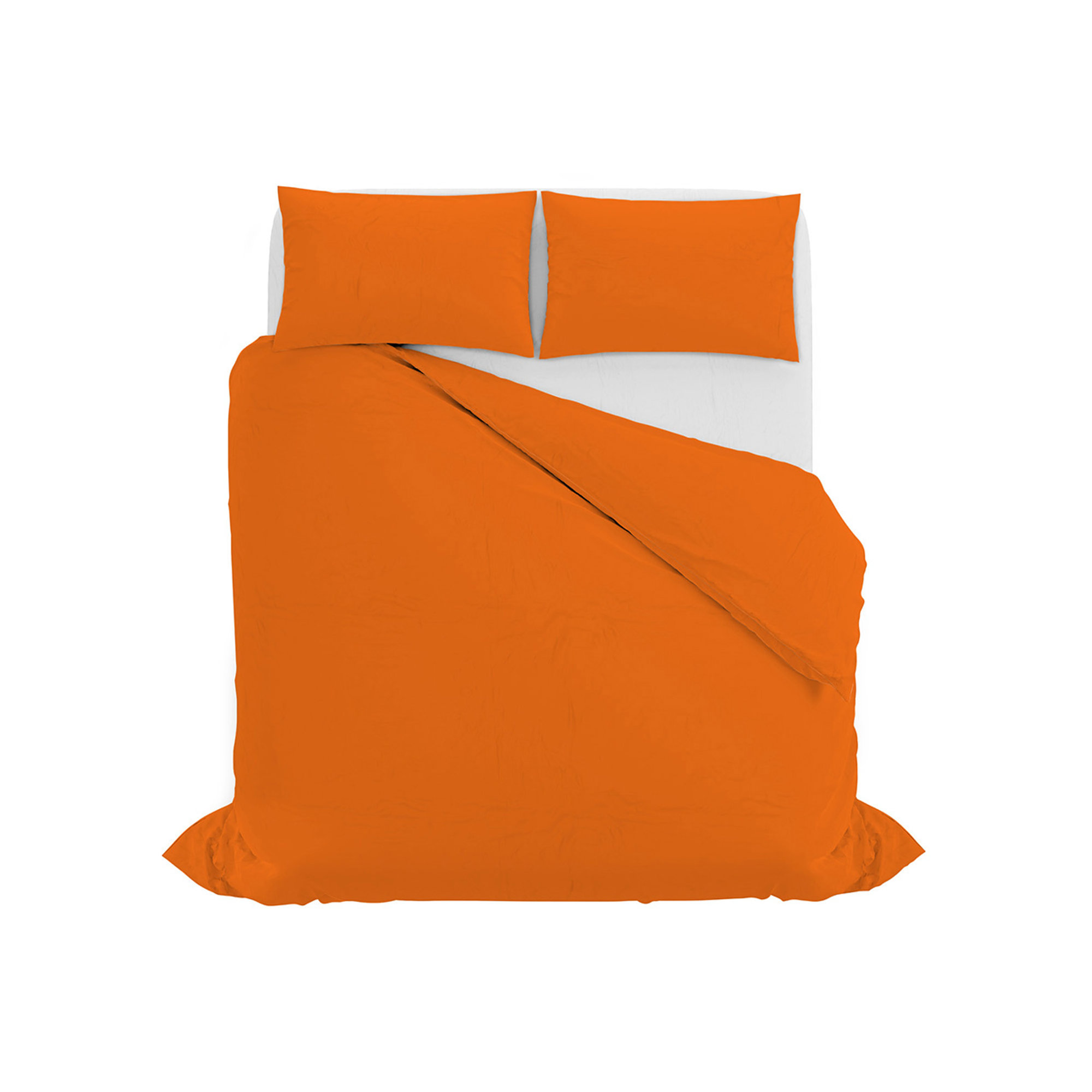 Elegante juego de funda nórdica doble, color naranja DATEX vista2