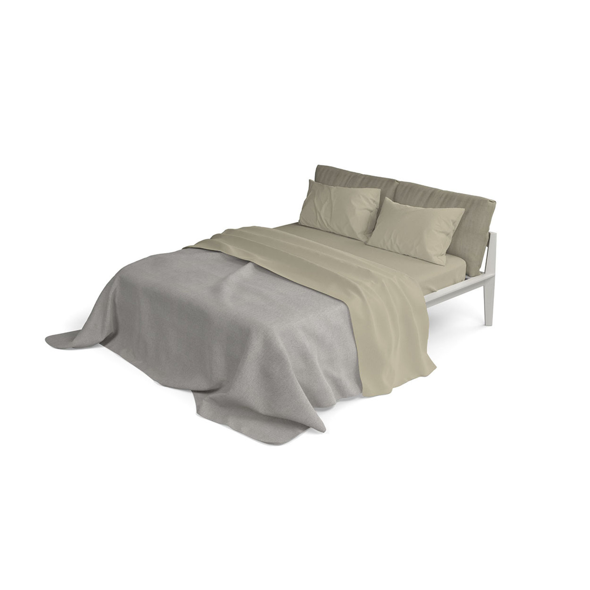 Juego de cama doble Max Color, gris tórtola DATEX vista1