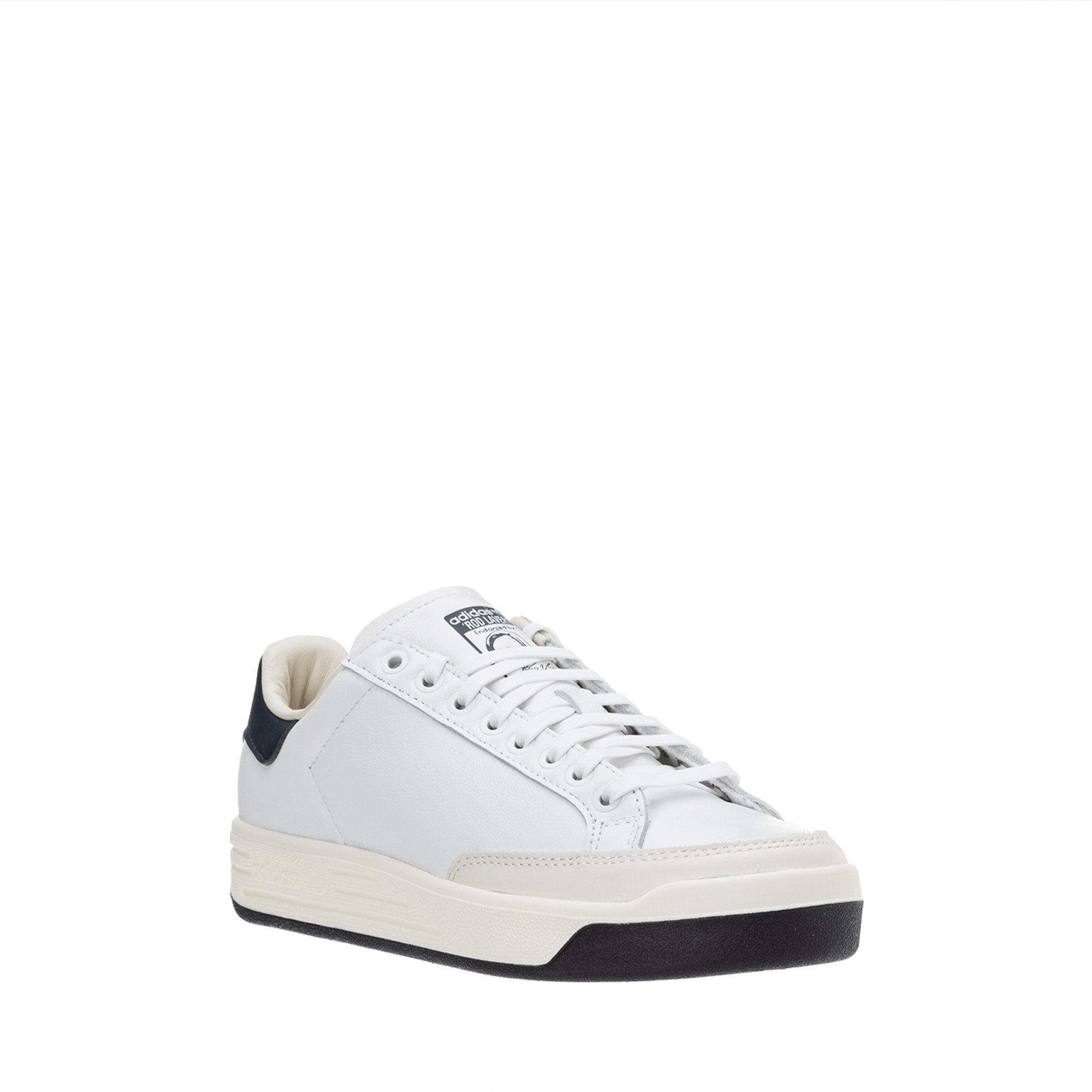 Sneakers Rod Laver bianche e blu ADIDAS vista1