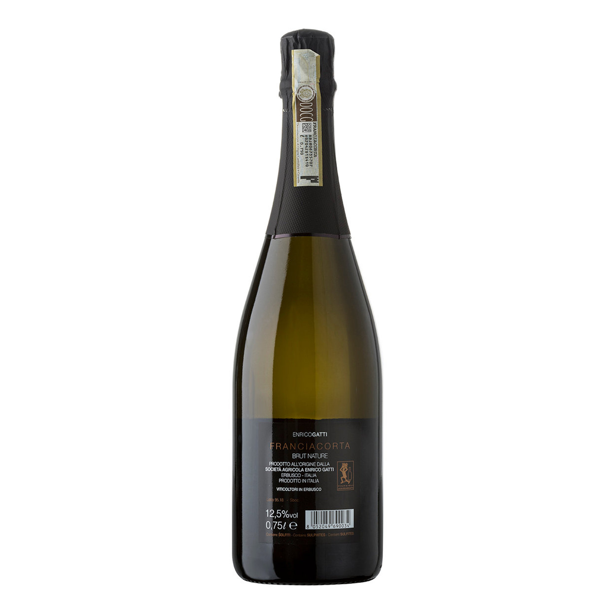 1 bottiglia - Franciacorta Nature DOCG Enrico Gatti vista1