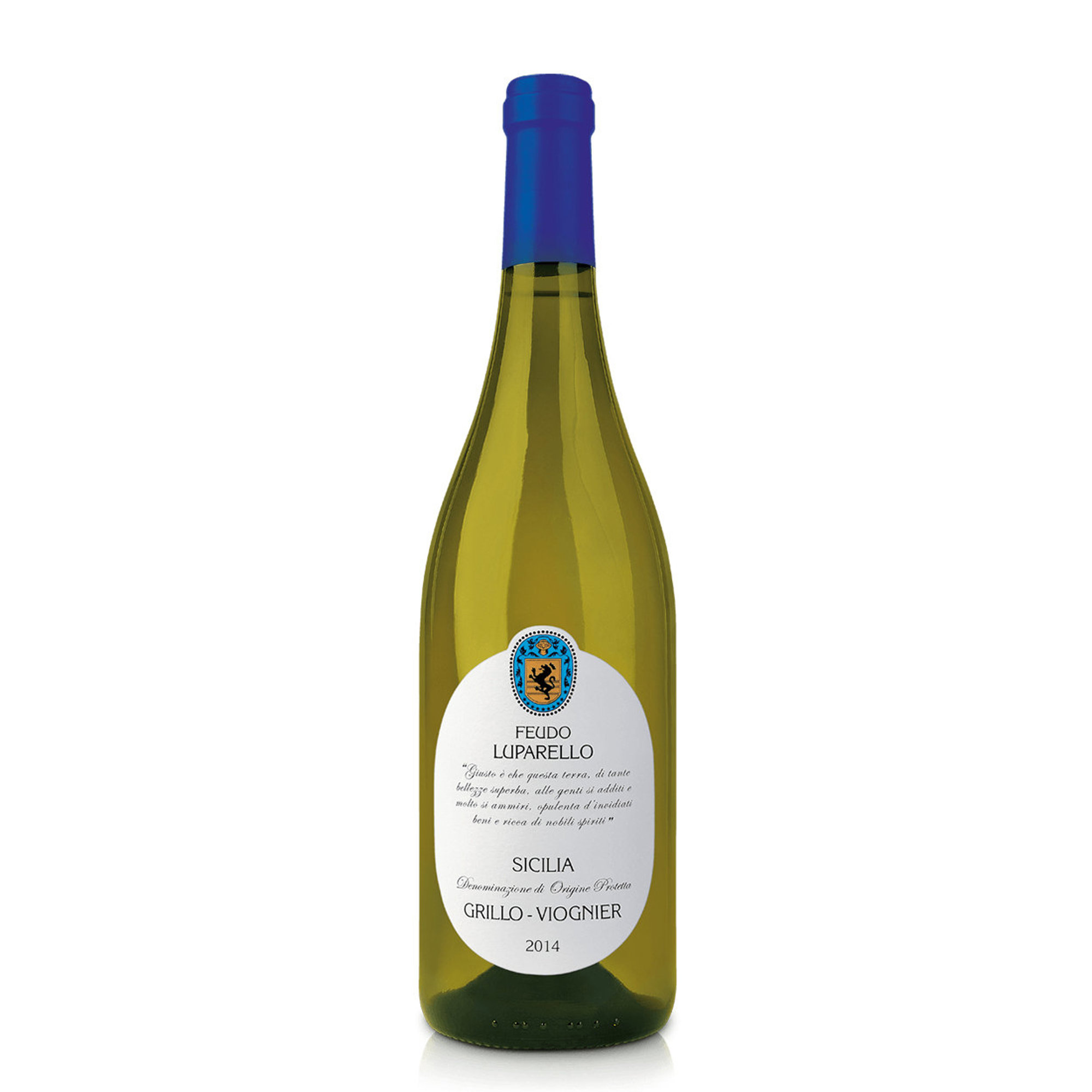 3 bottiglie miste: Grillo Viognier Sicilia DOP 2021 - Nero d'Avola Syrah Sicilia DOP 2019 - Noto Rosso DOP 2016 Feudo Luparello vista1