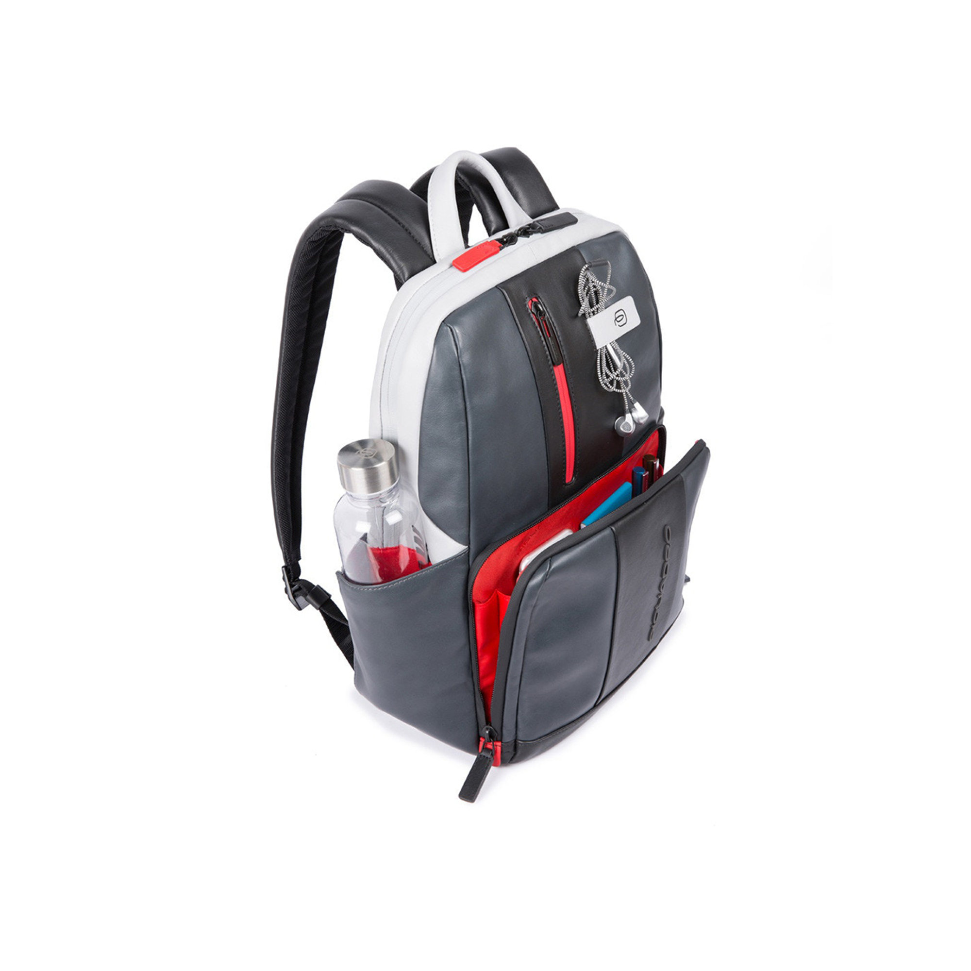 Piquadro zainetto porta pc e porta ipad®10,5"/ipad 9,7" con grigio Piquadro vista1