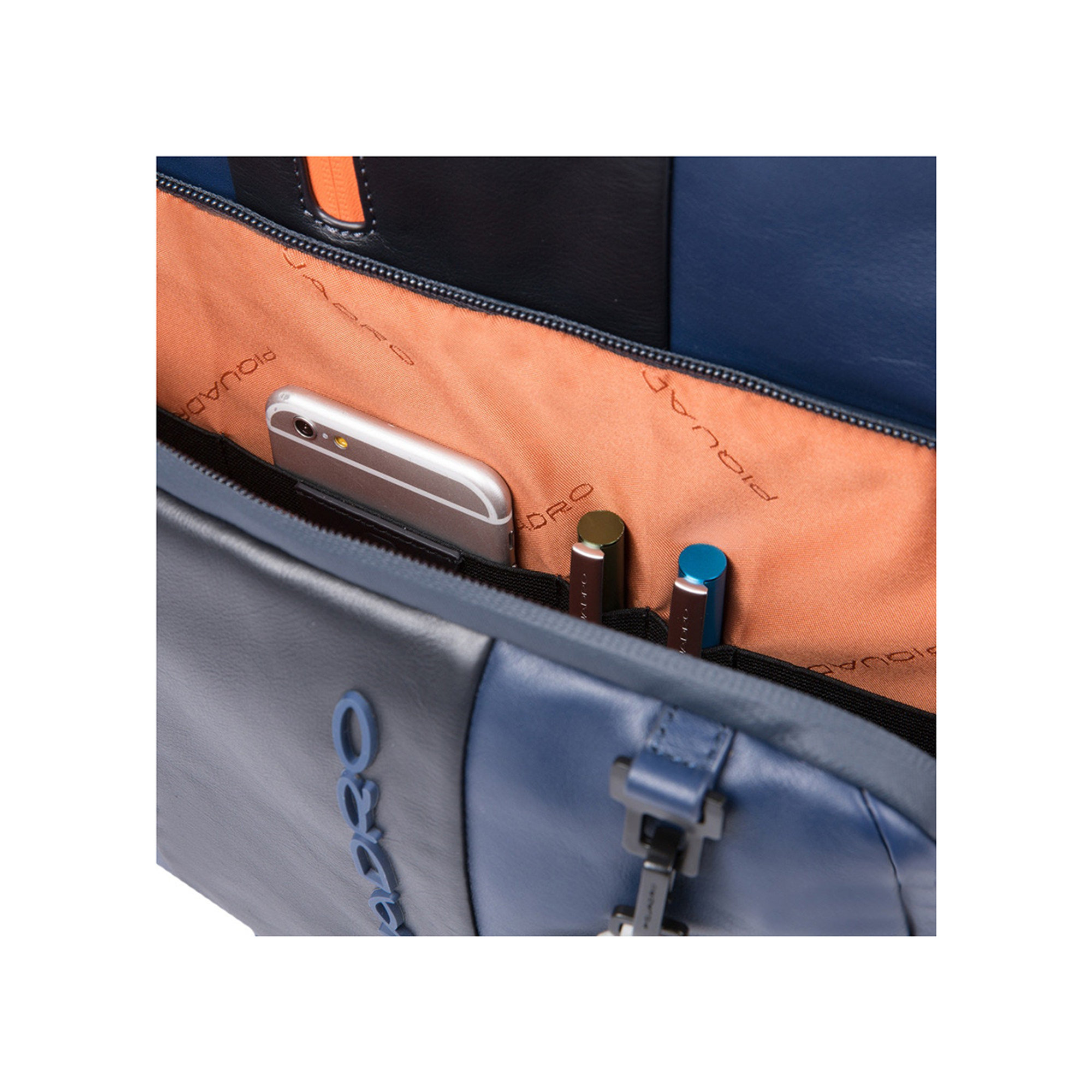 Piquadro zaino fast-check porta pc/ipad® personalizzabile multicolor Piquadro vista3