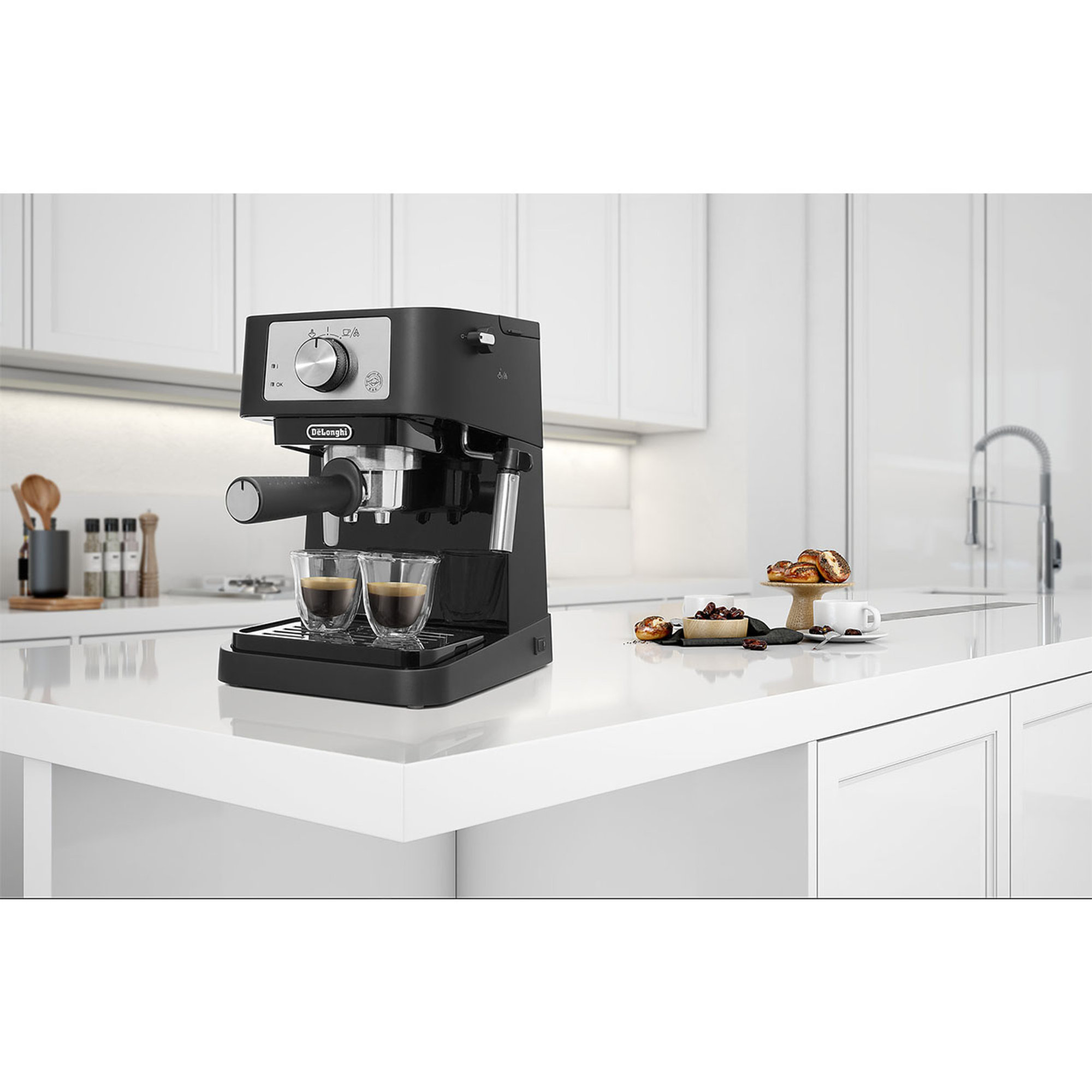 Macchina caffè espresso porzionato aperto - universale - EC260.BK De Longhi vista5