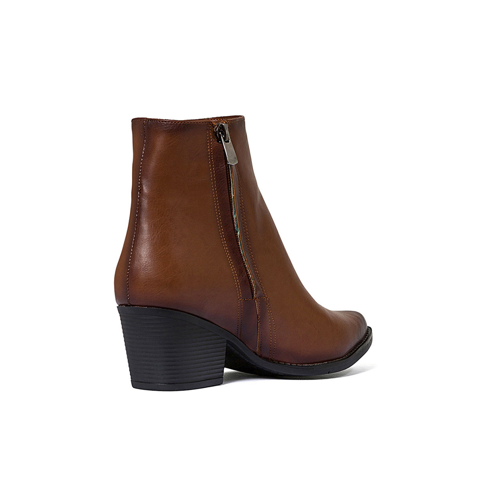 Stivaletti Texani Midi Sole Sisterss Texano Marrone Bruciato Sole Sisters vista2