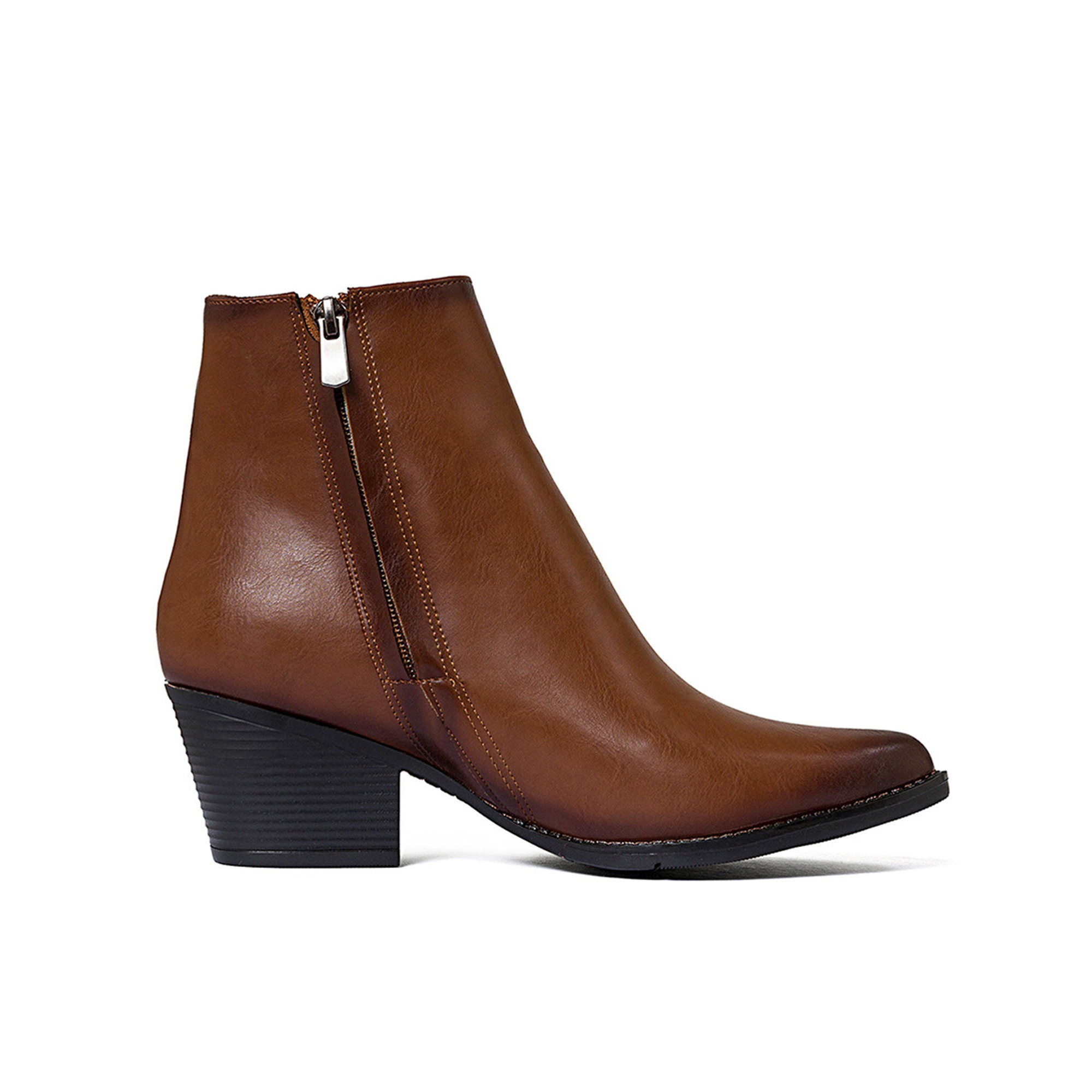 Stivaletti Texani Midi Sole Sisterss Texano Marrone Bruciato Sole Sisters vista3